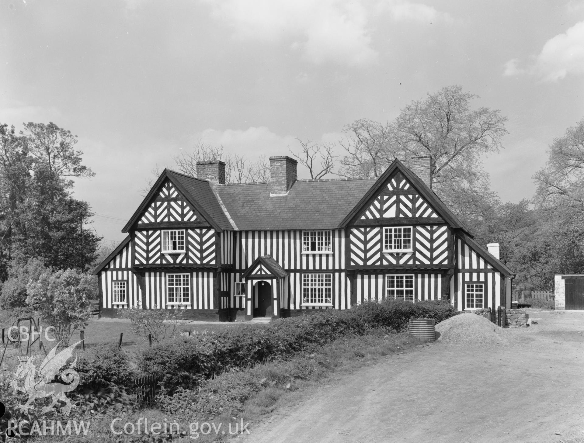 Exterior view of Penarth, Newtown, taken 03.06.65.