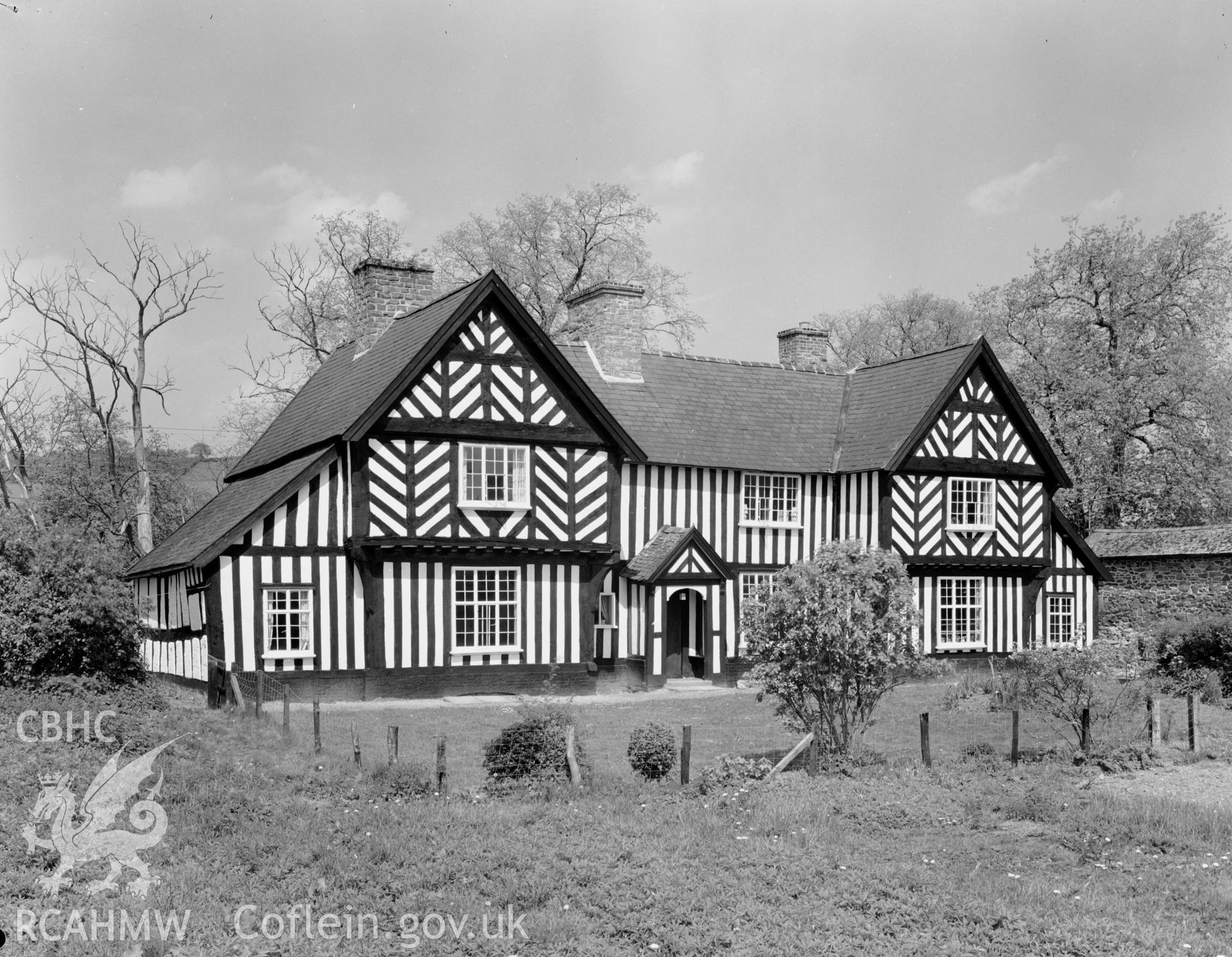 Exterior view of Penarth, Newtown, taken 03.06.65.