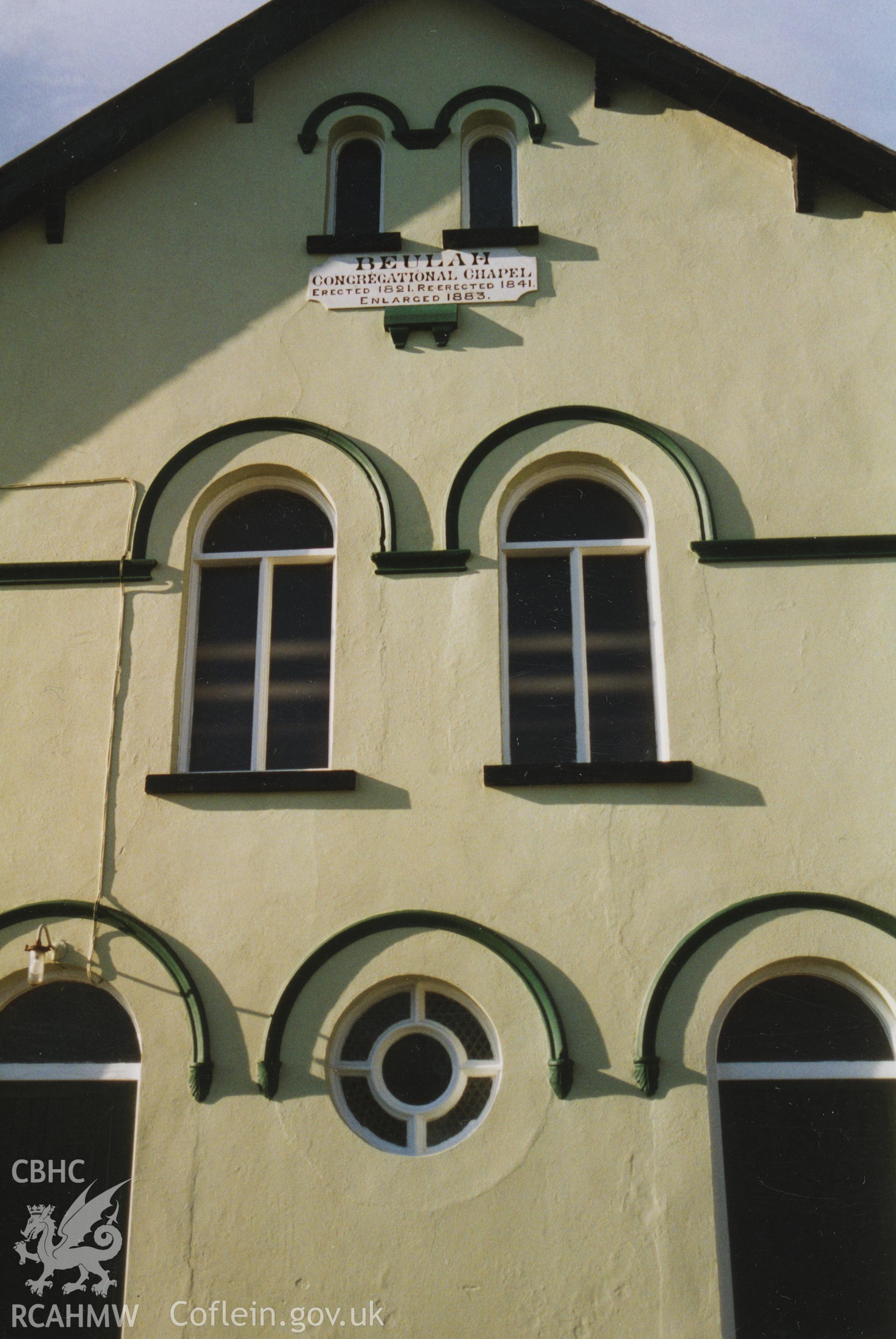 Beulah Chapel.