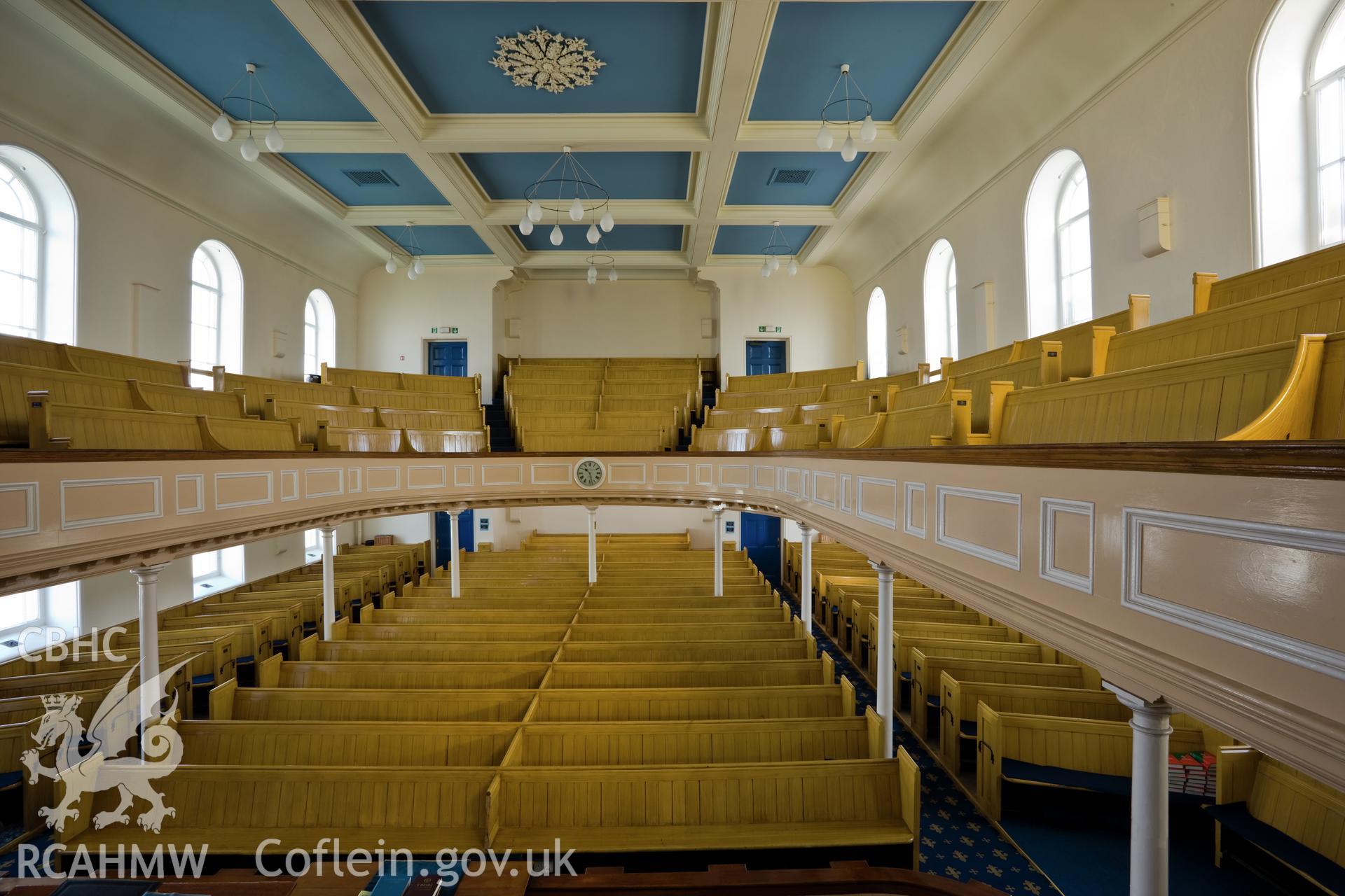 Auditorium from the sedd fawr.