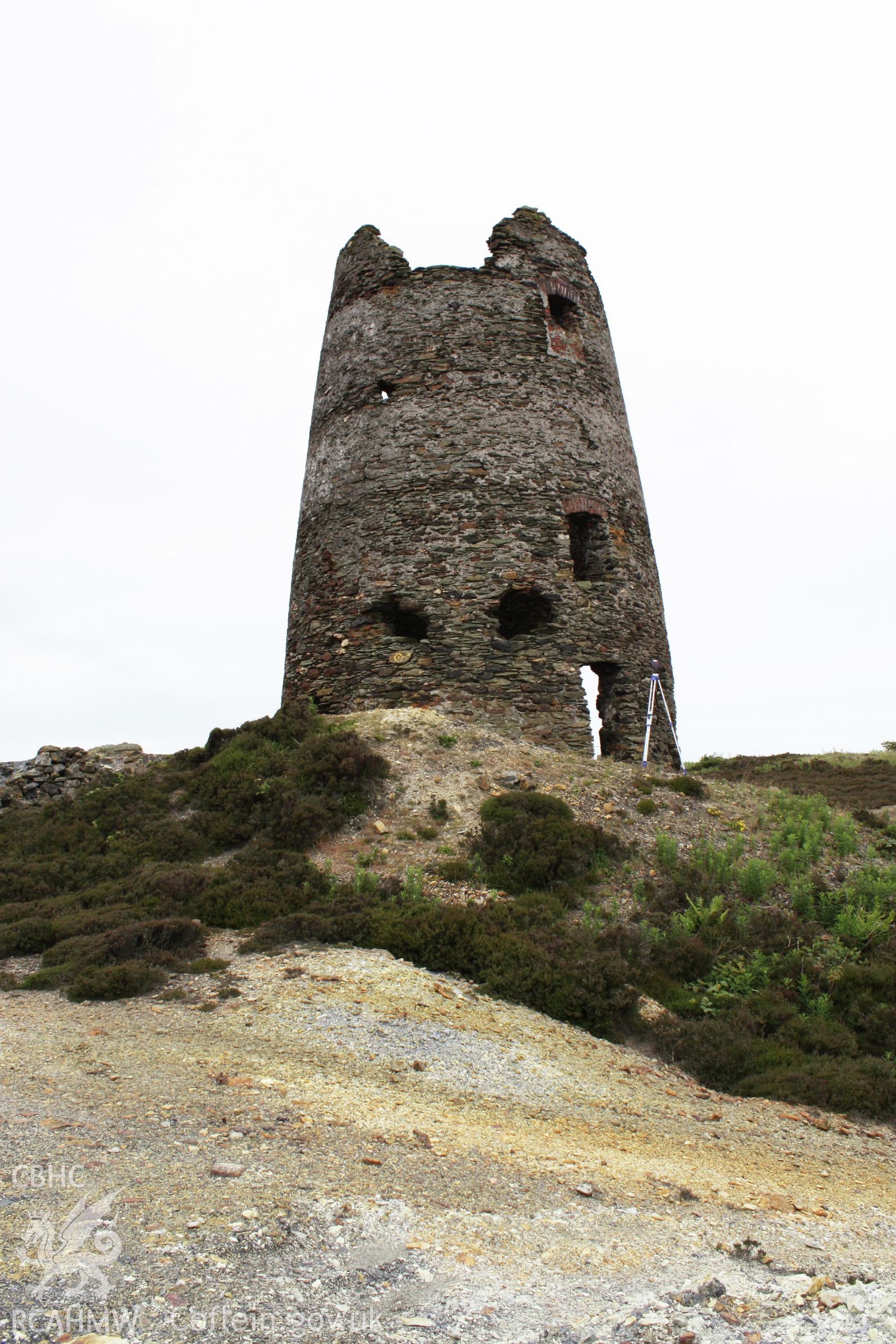 Parys Mountain Windmill viewed from the east.