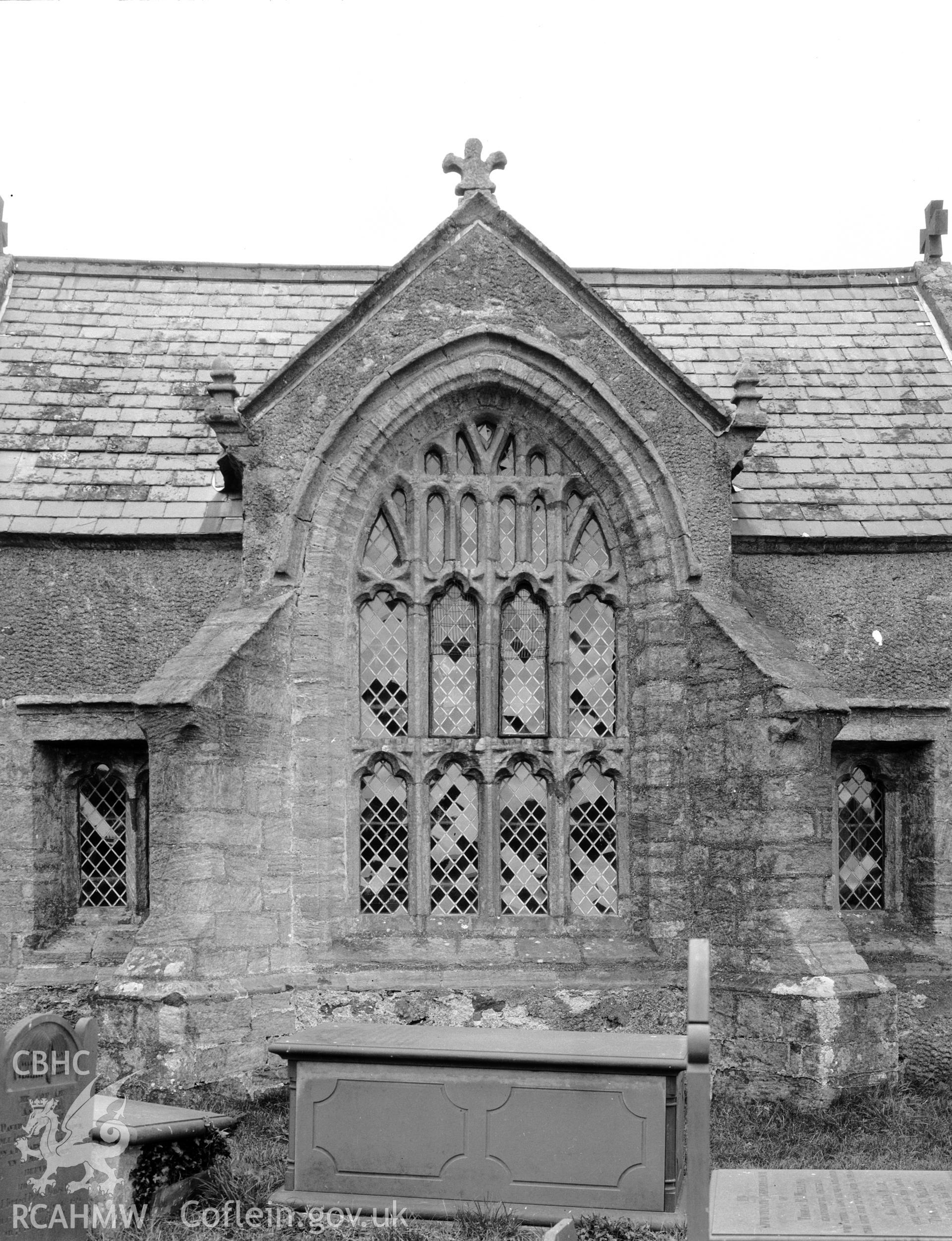 South window of transept