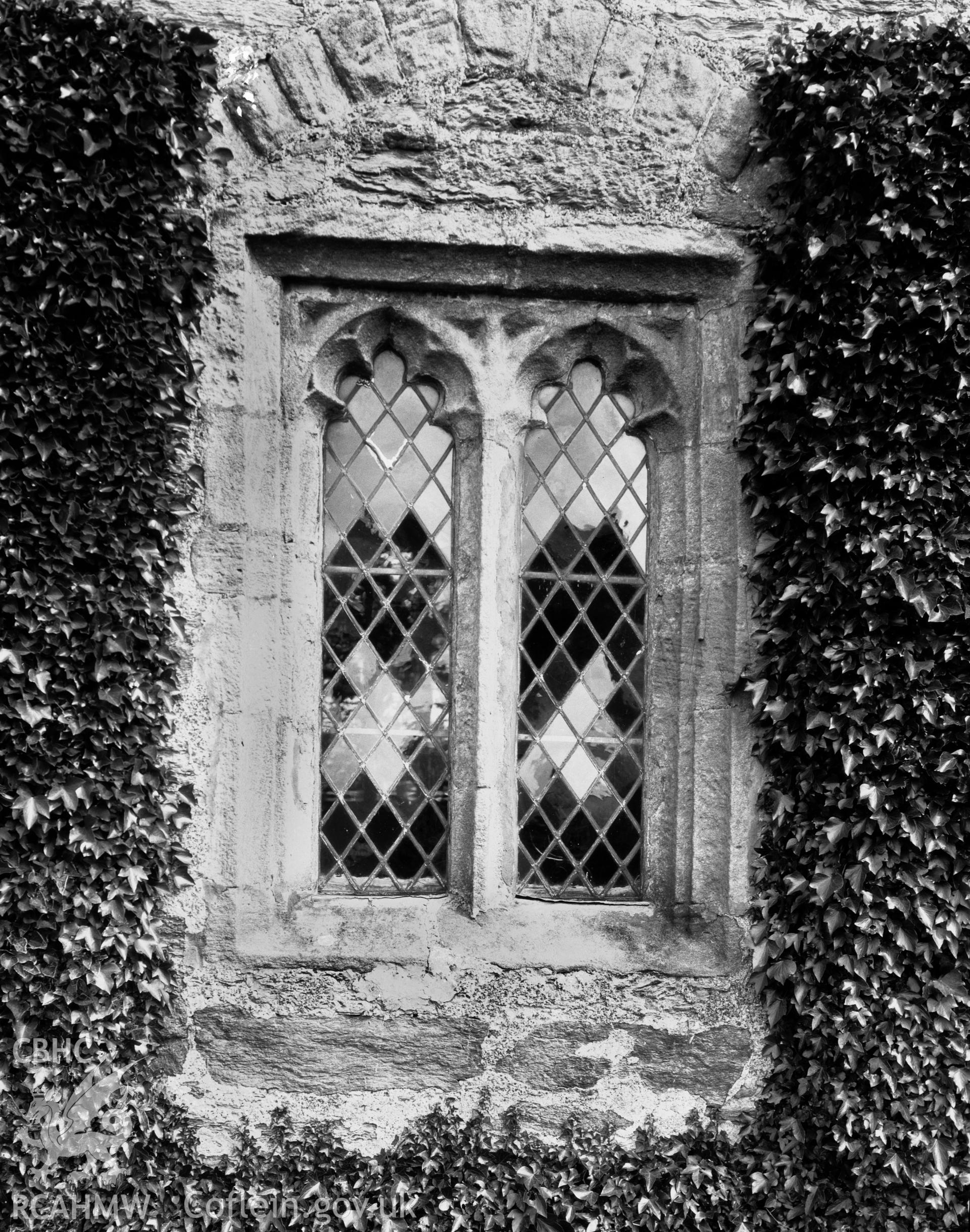 Nave window, South wall