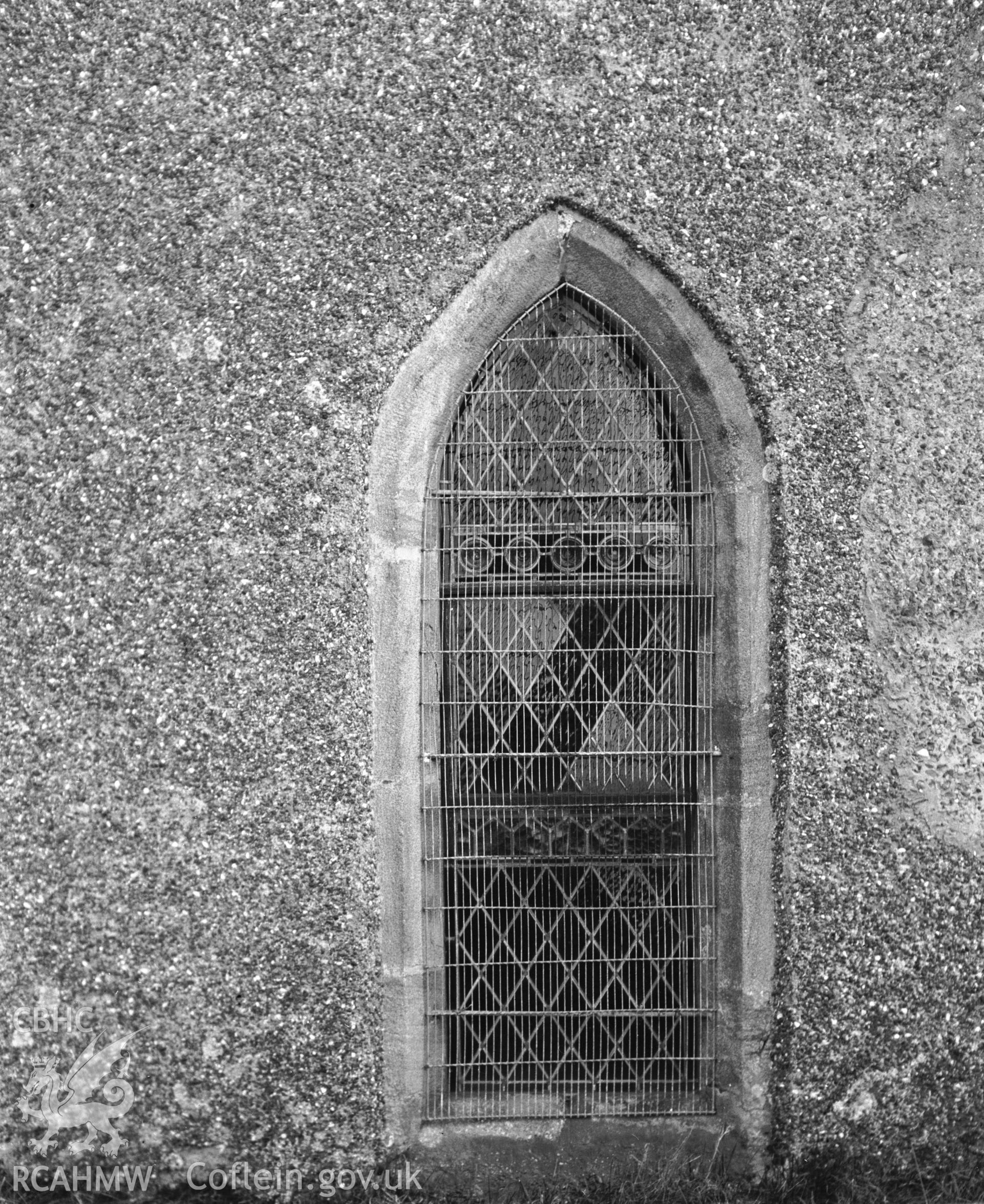 Window in North wall of nave