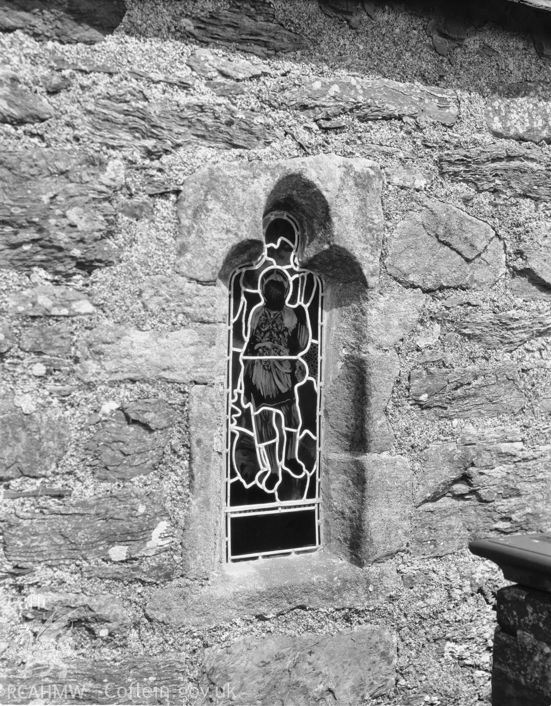 View of the chancel South wall