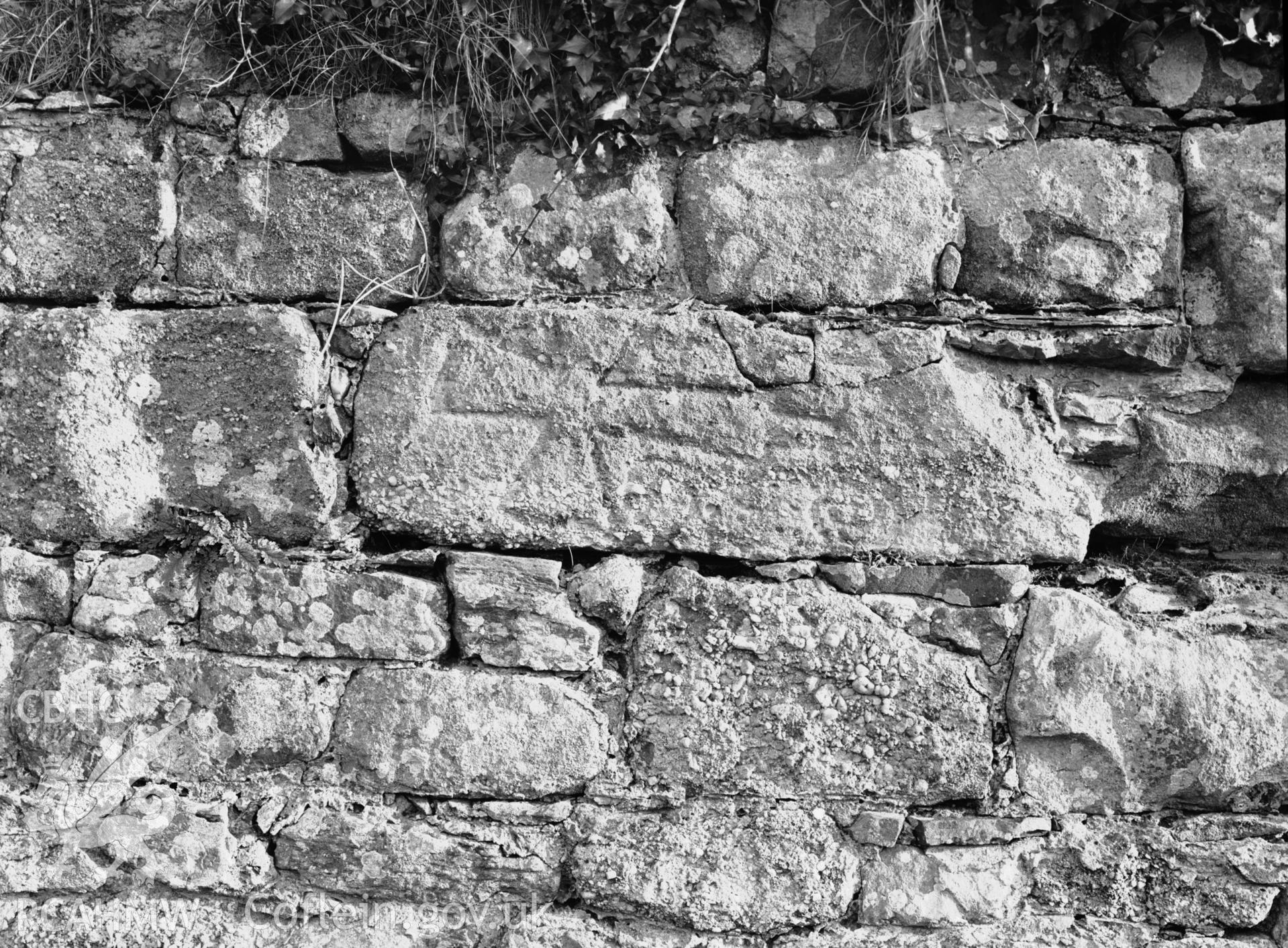 Stones in wall