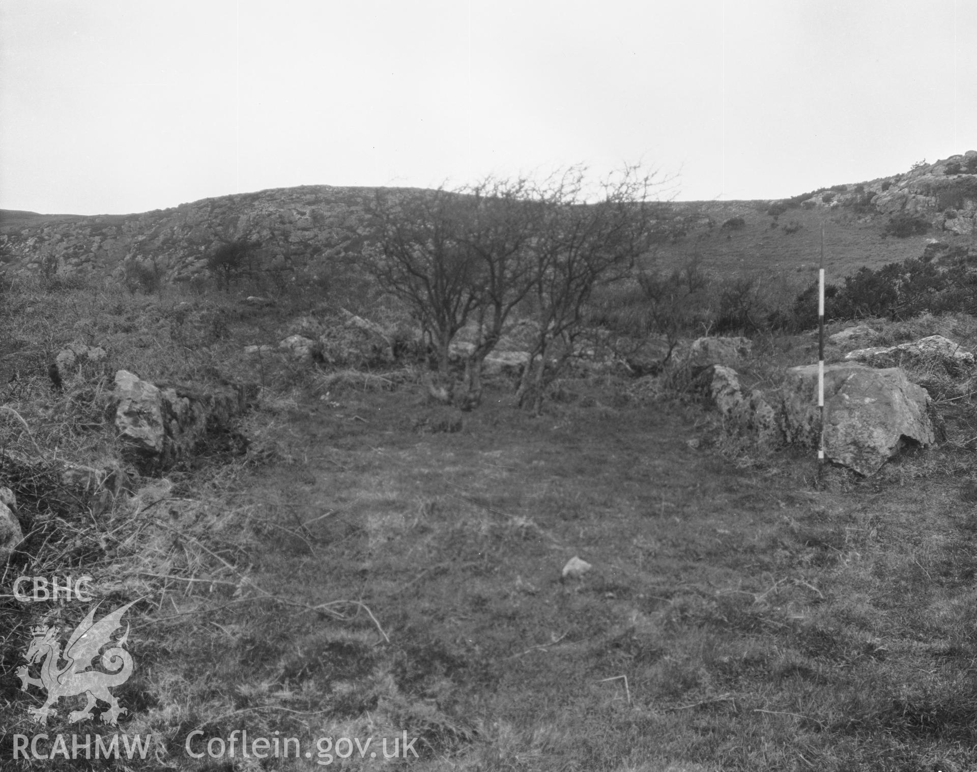 Main rectangular chamber looking north-west.