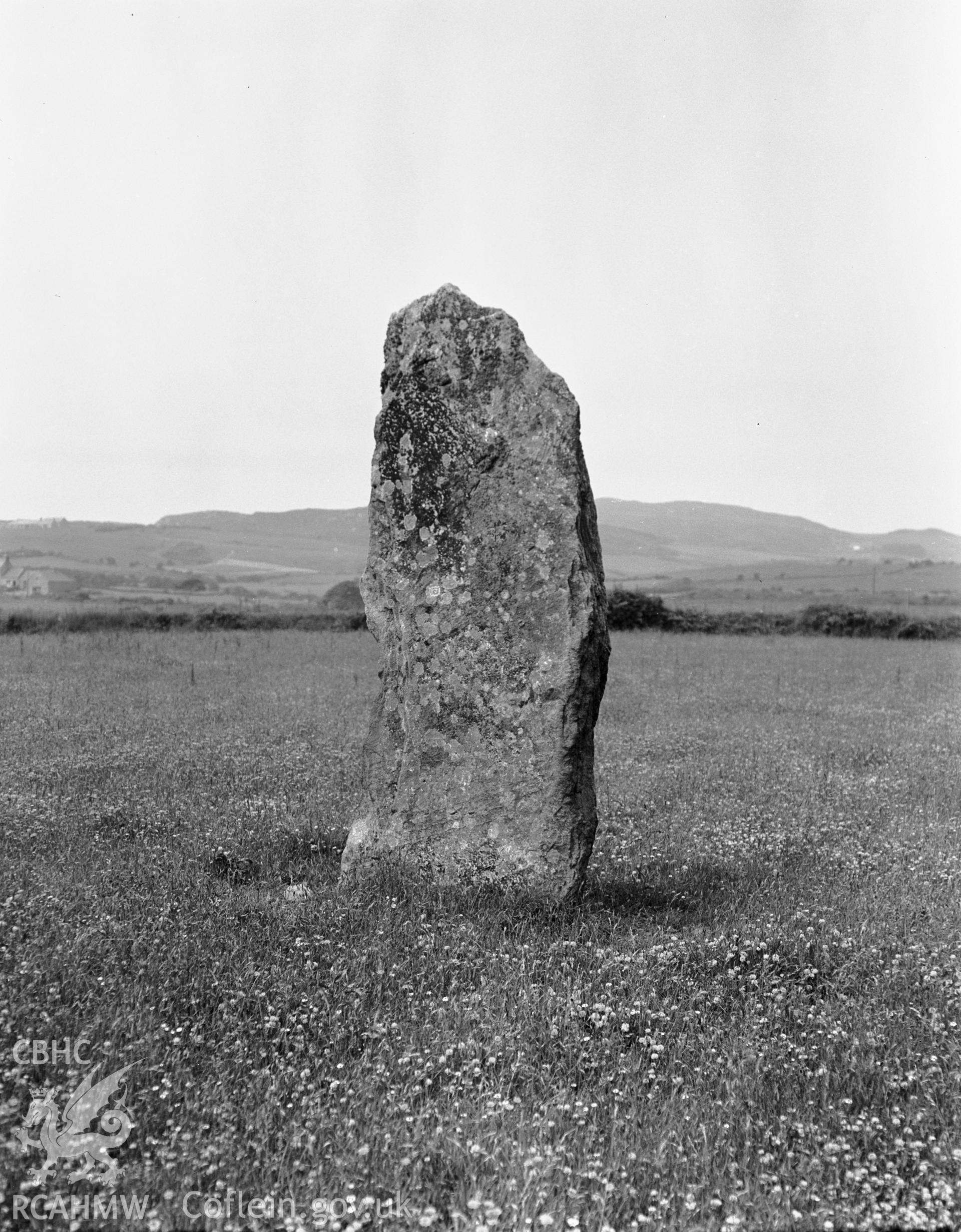 Black and white photograph taken by RCAHMW before 1960.