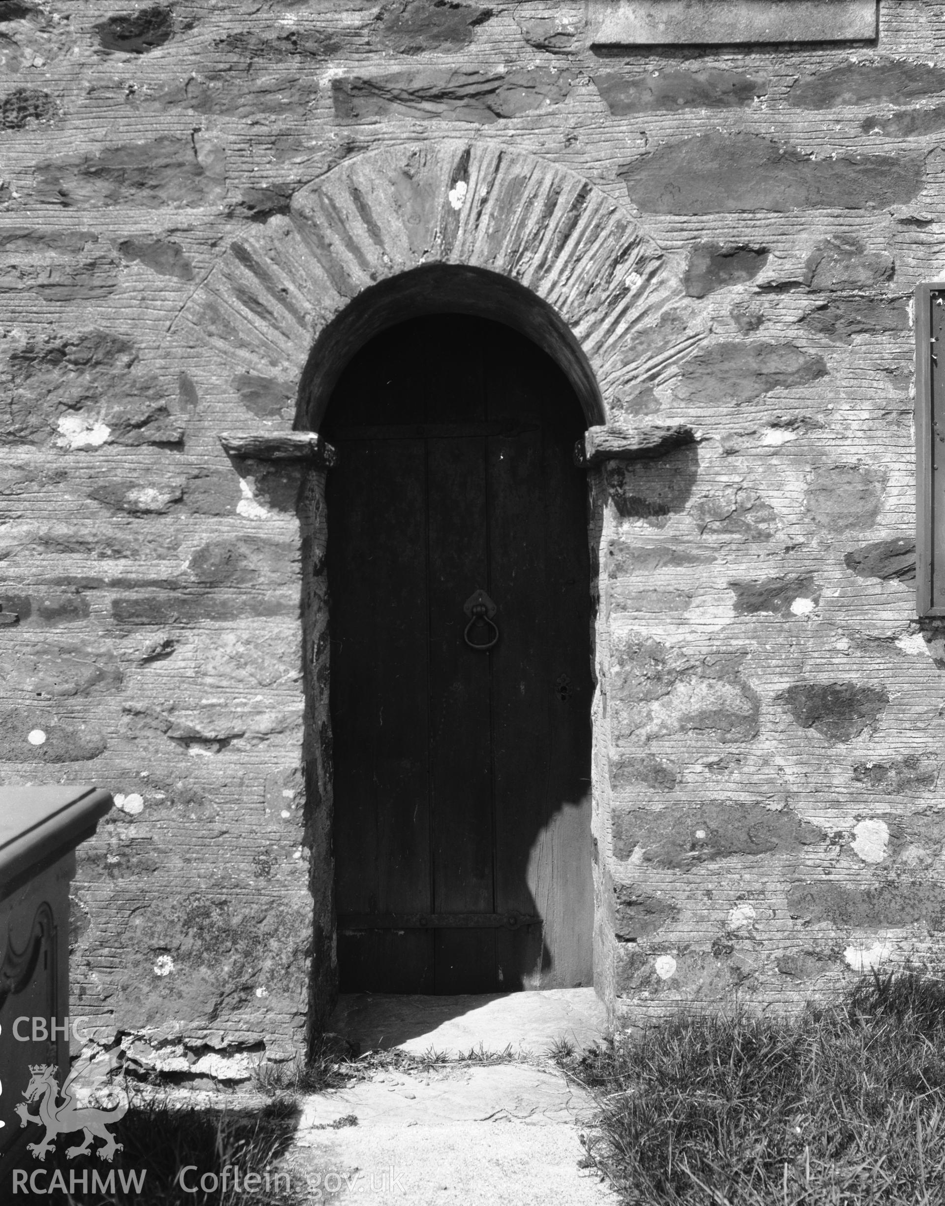 South doorway of nave, C12