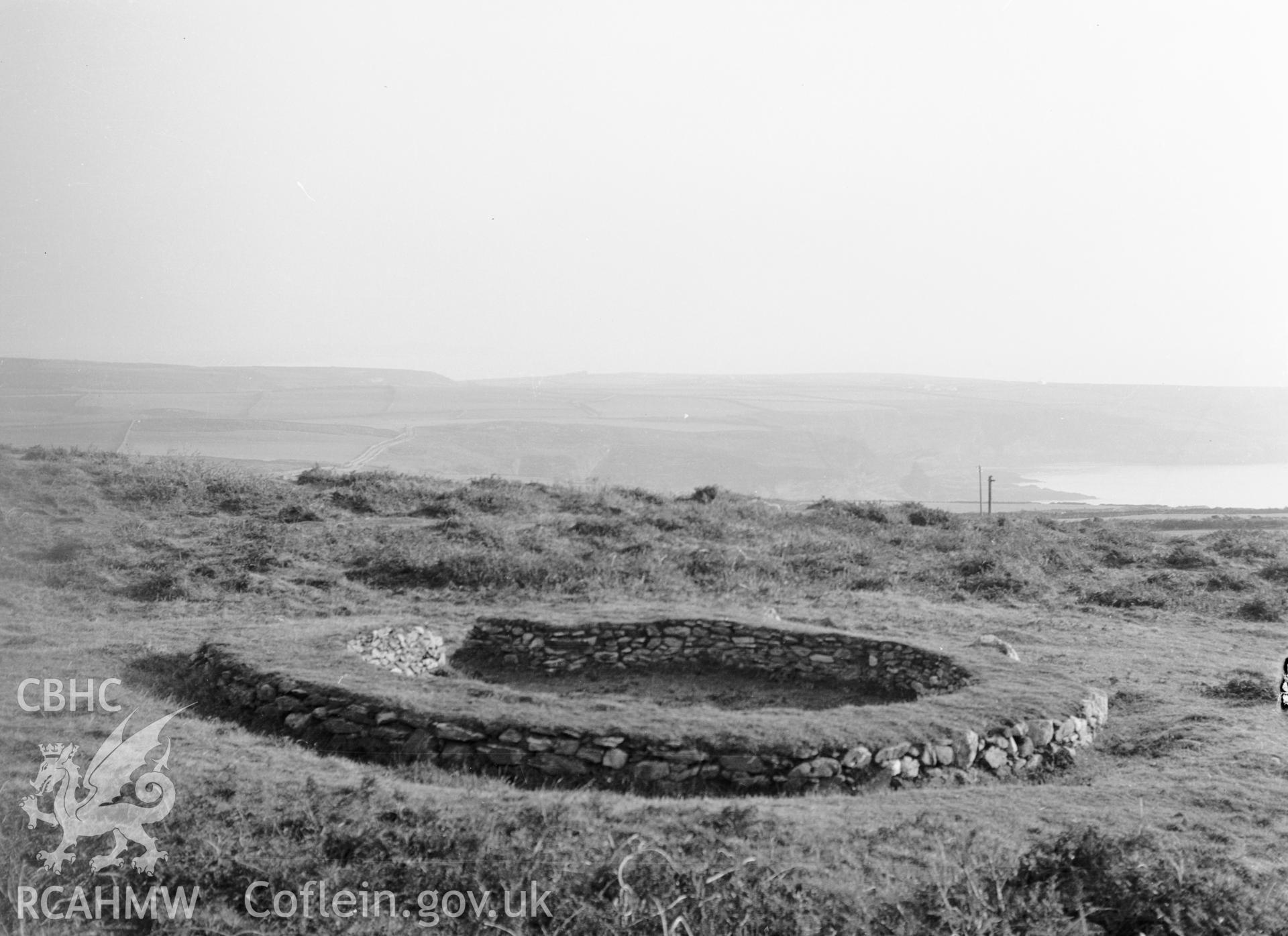 Hut circle.