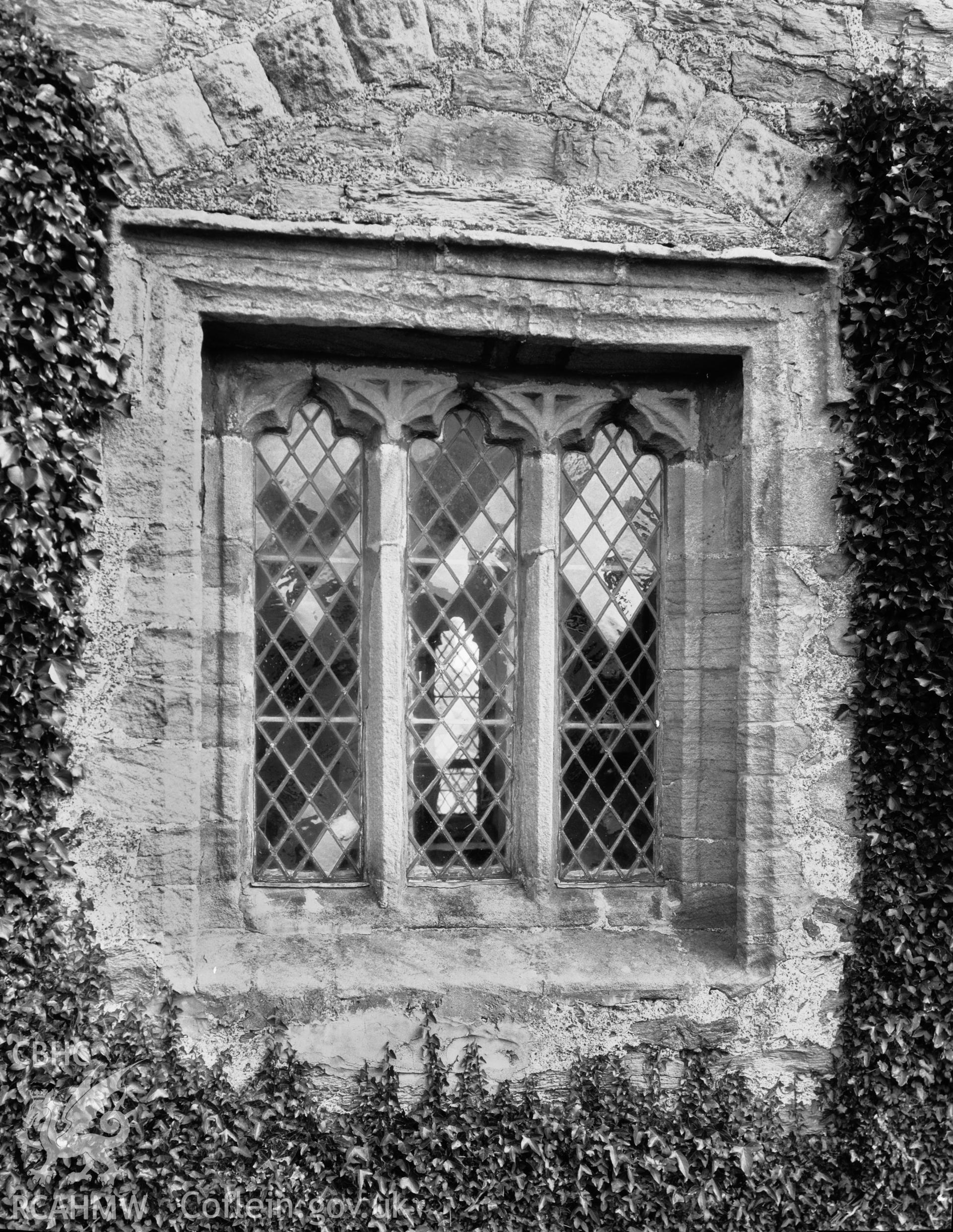 Nave window, South wall