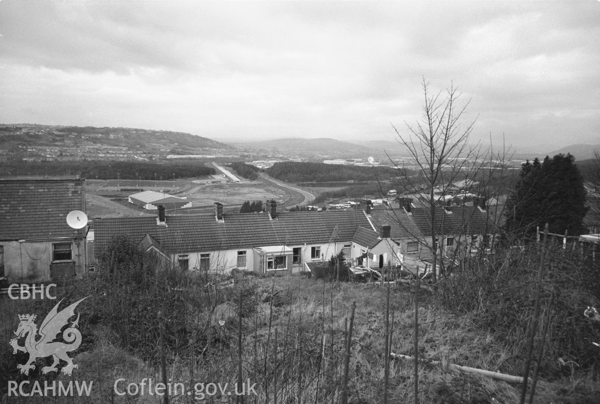 Photograph of Morfa Copperworks Rolling Shed, Swansea: showing the north-east side.