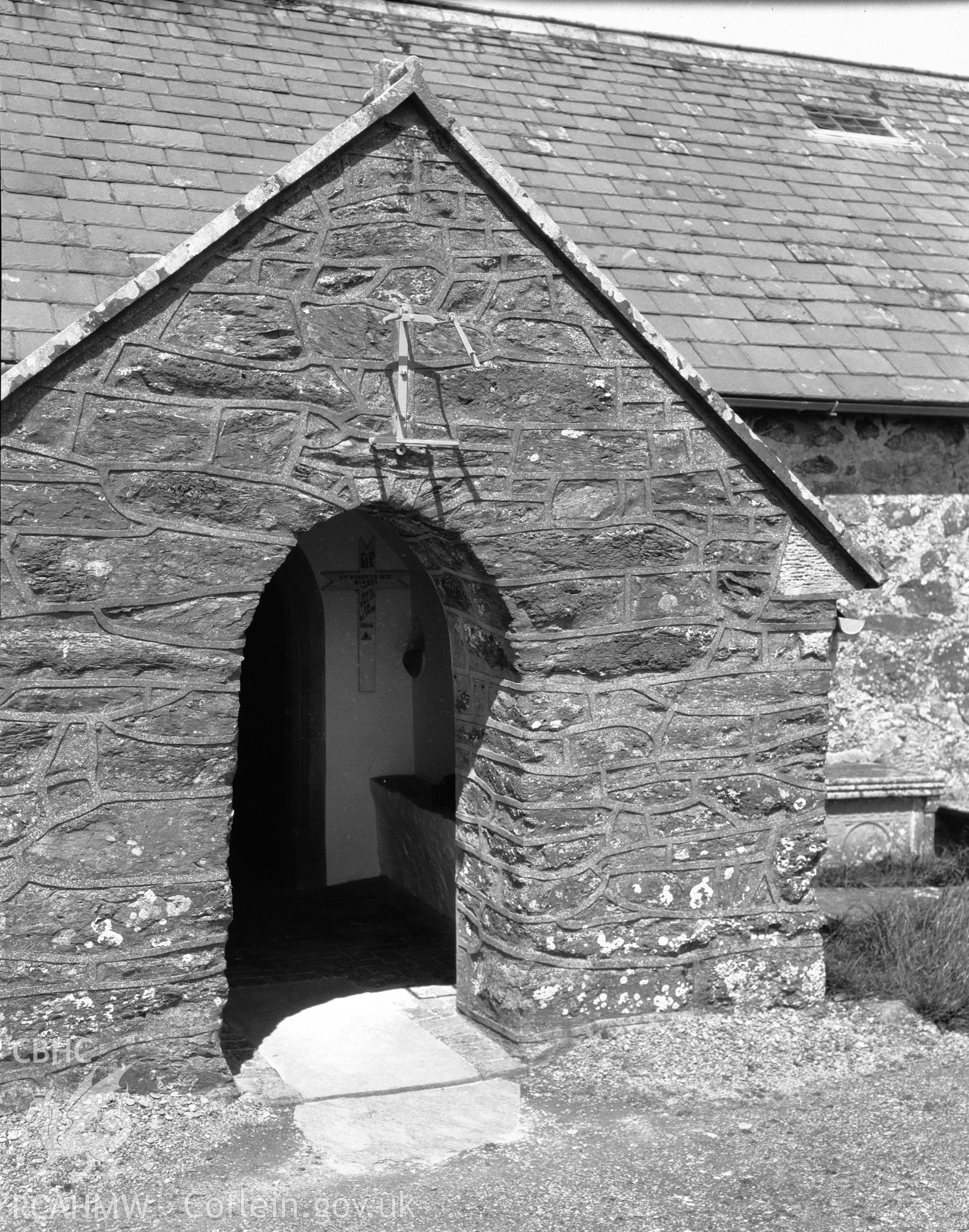 View of the South porch