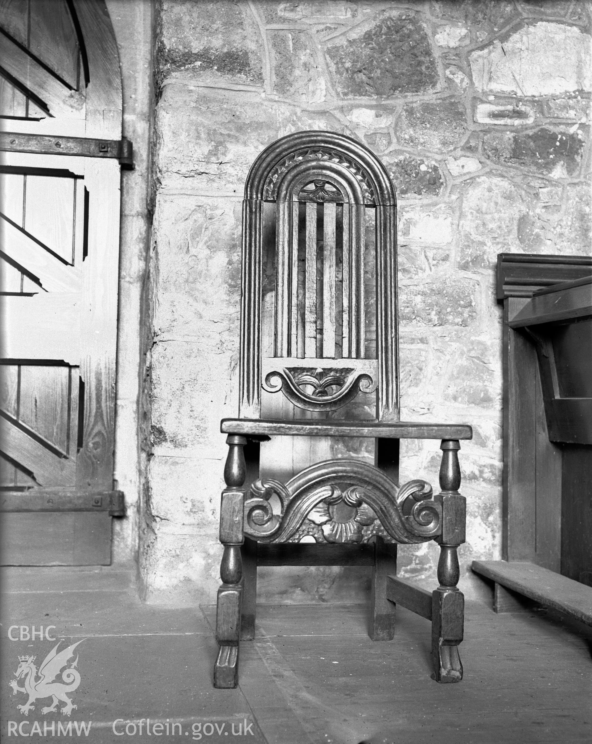 View of chair