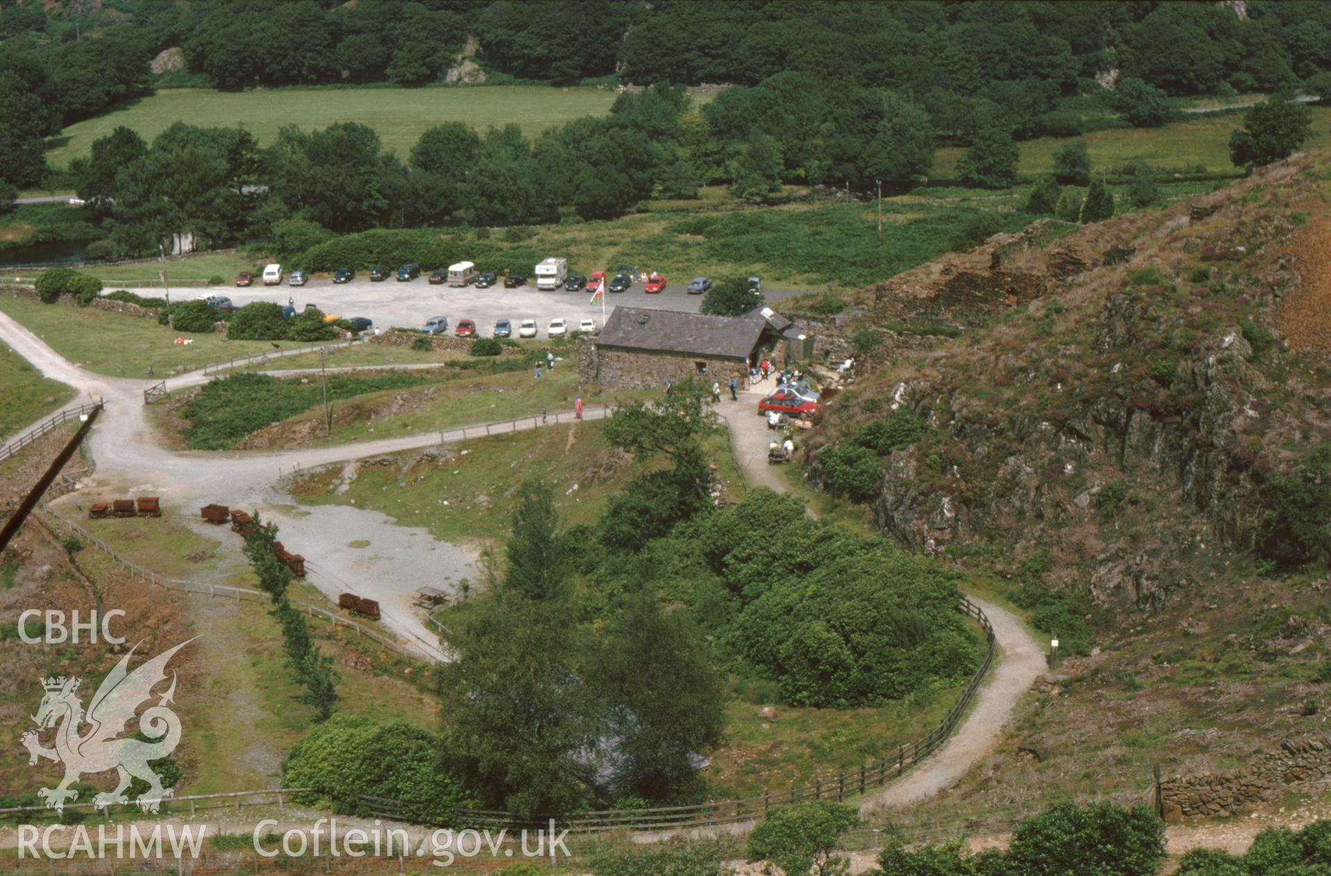 Digitized 35mm slide showing Sygun Copper Mine.