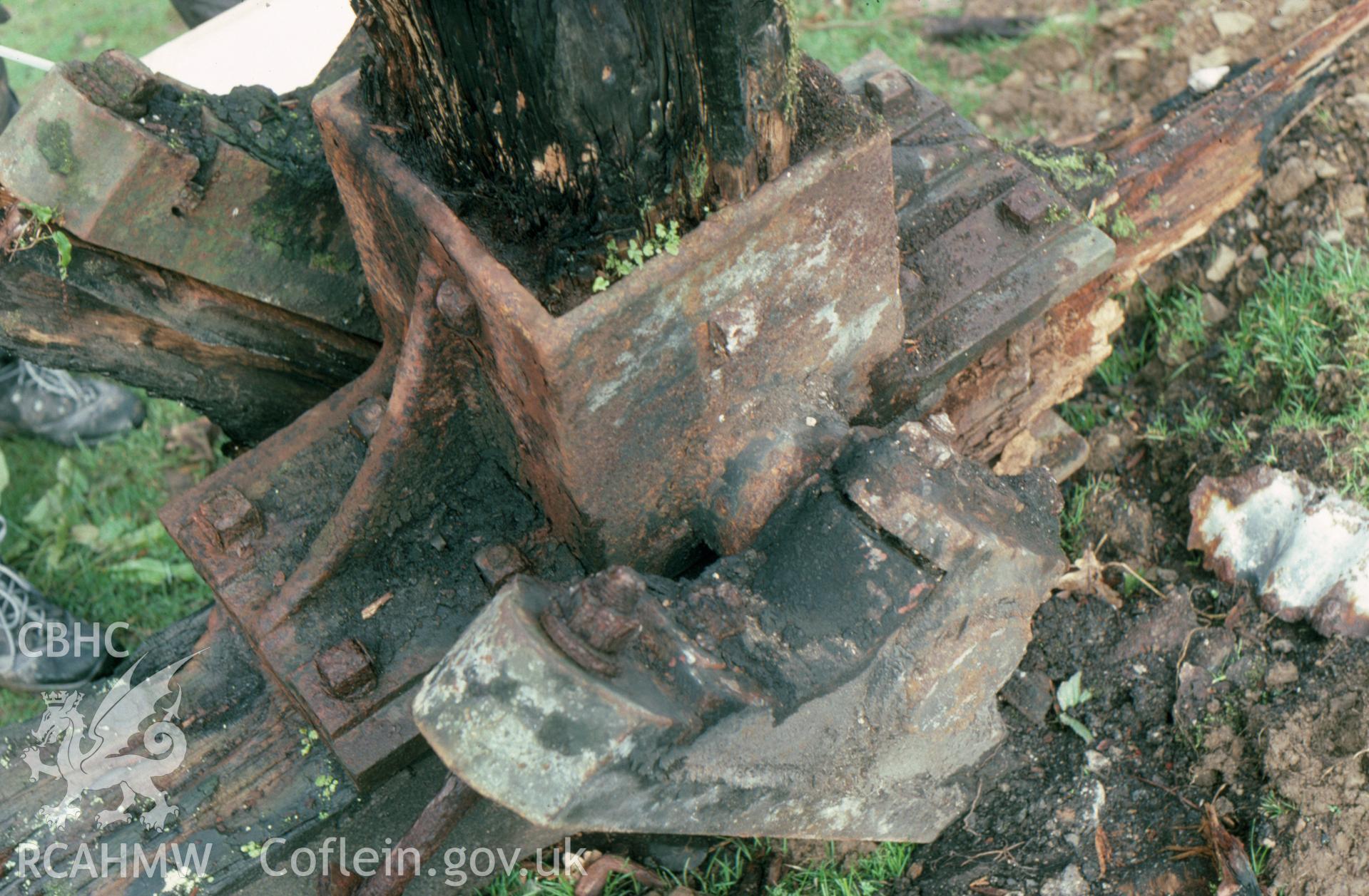 Digitized 35mm slide showing Pennant Mine, angle bob .