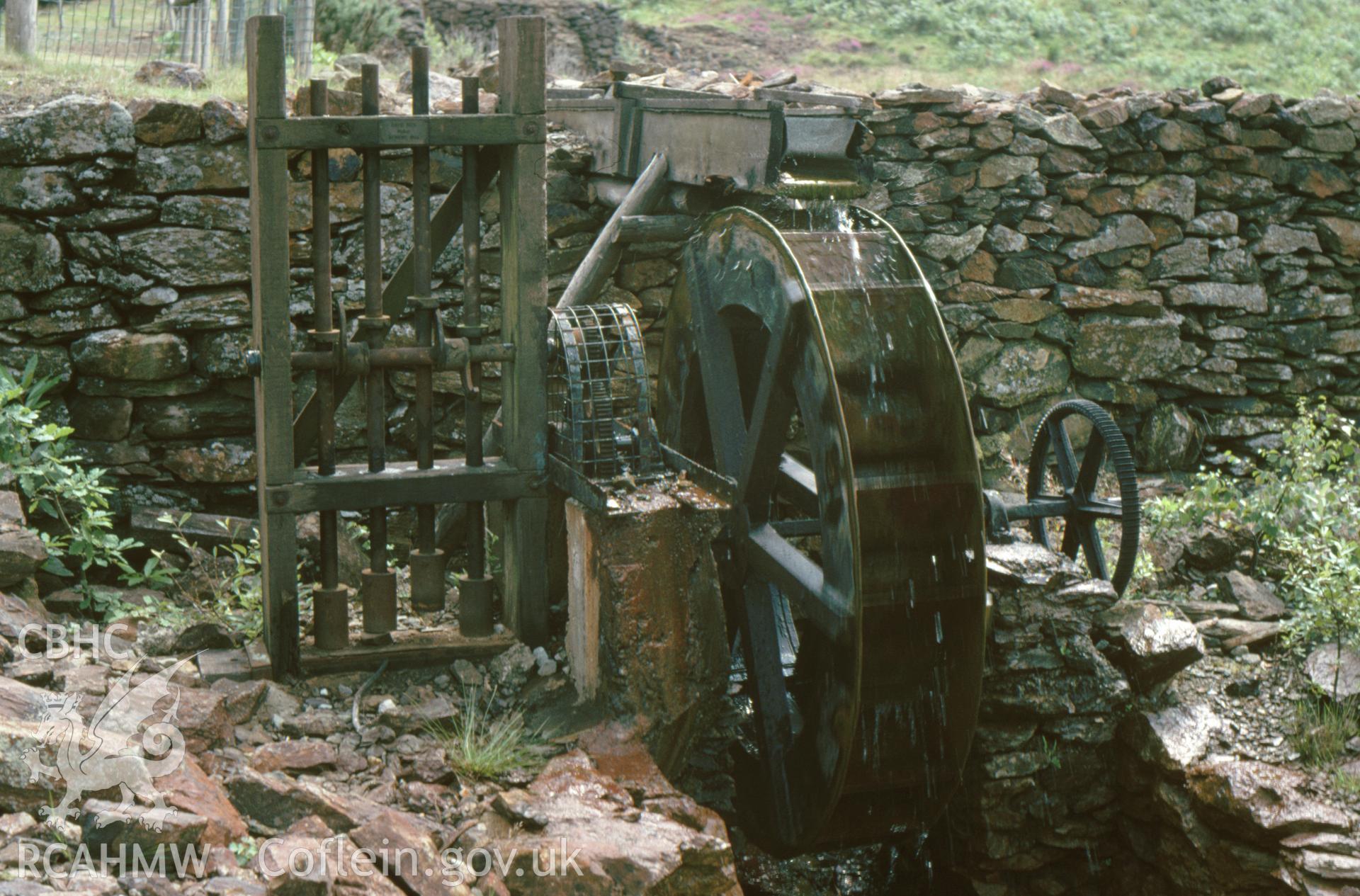 Digitized 35mm slide showing Sygun Copper Mine, stamps.