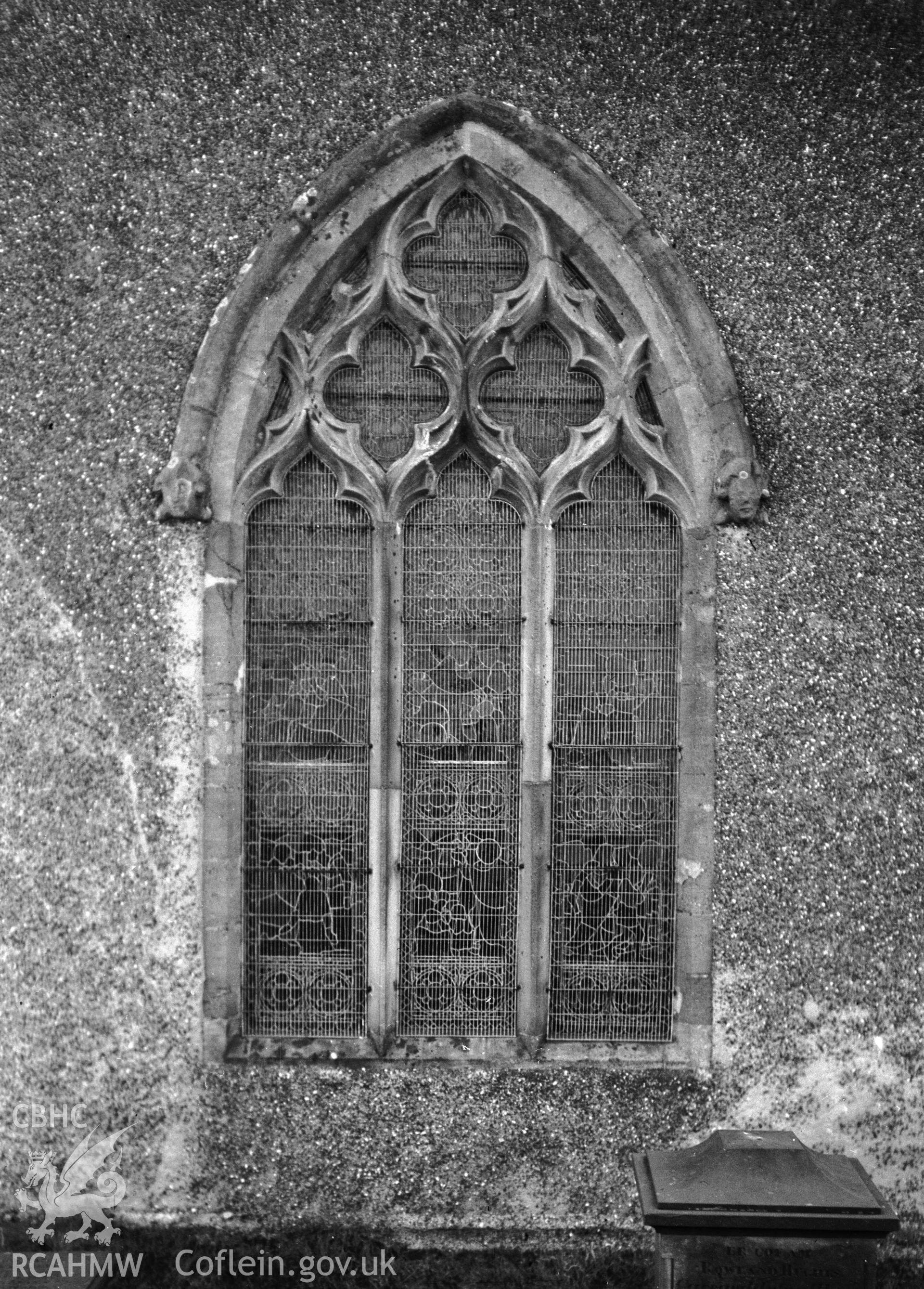 Chancel, East window