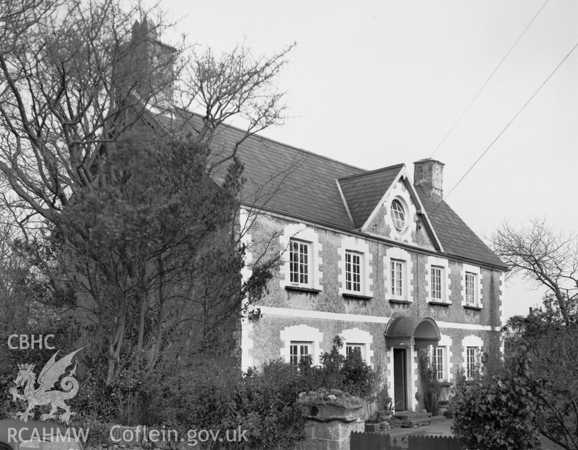 Main elevation of Court House, taken from the south.