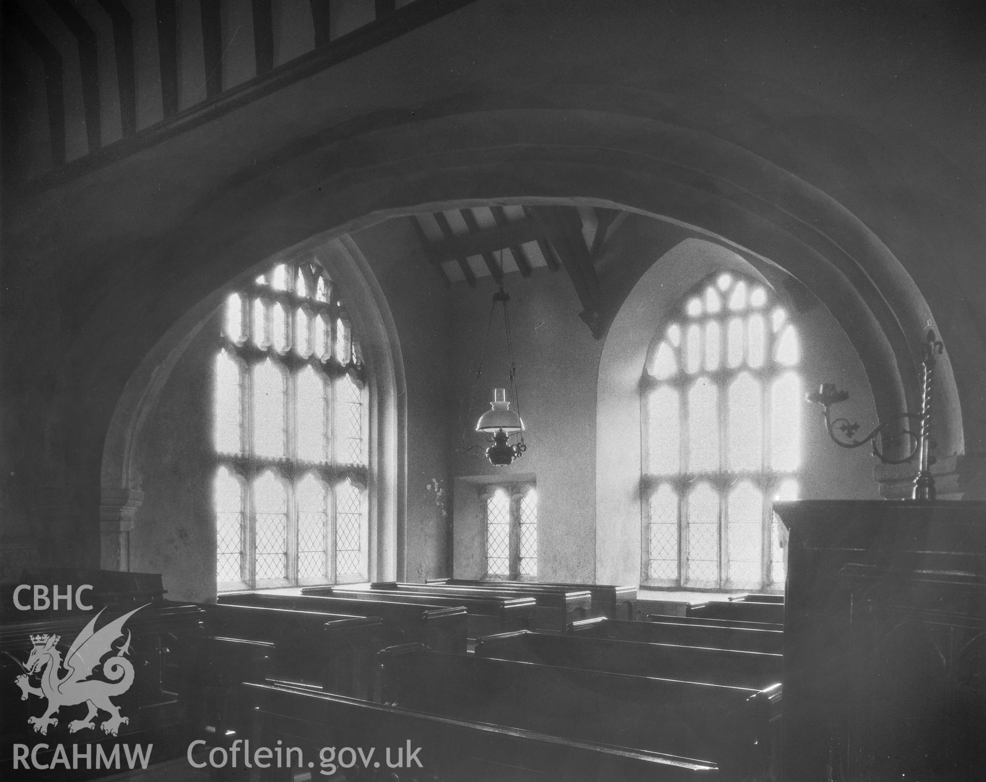 South chapel view from the chancel