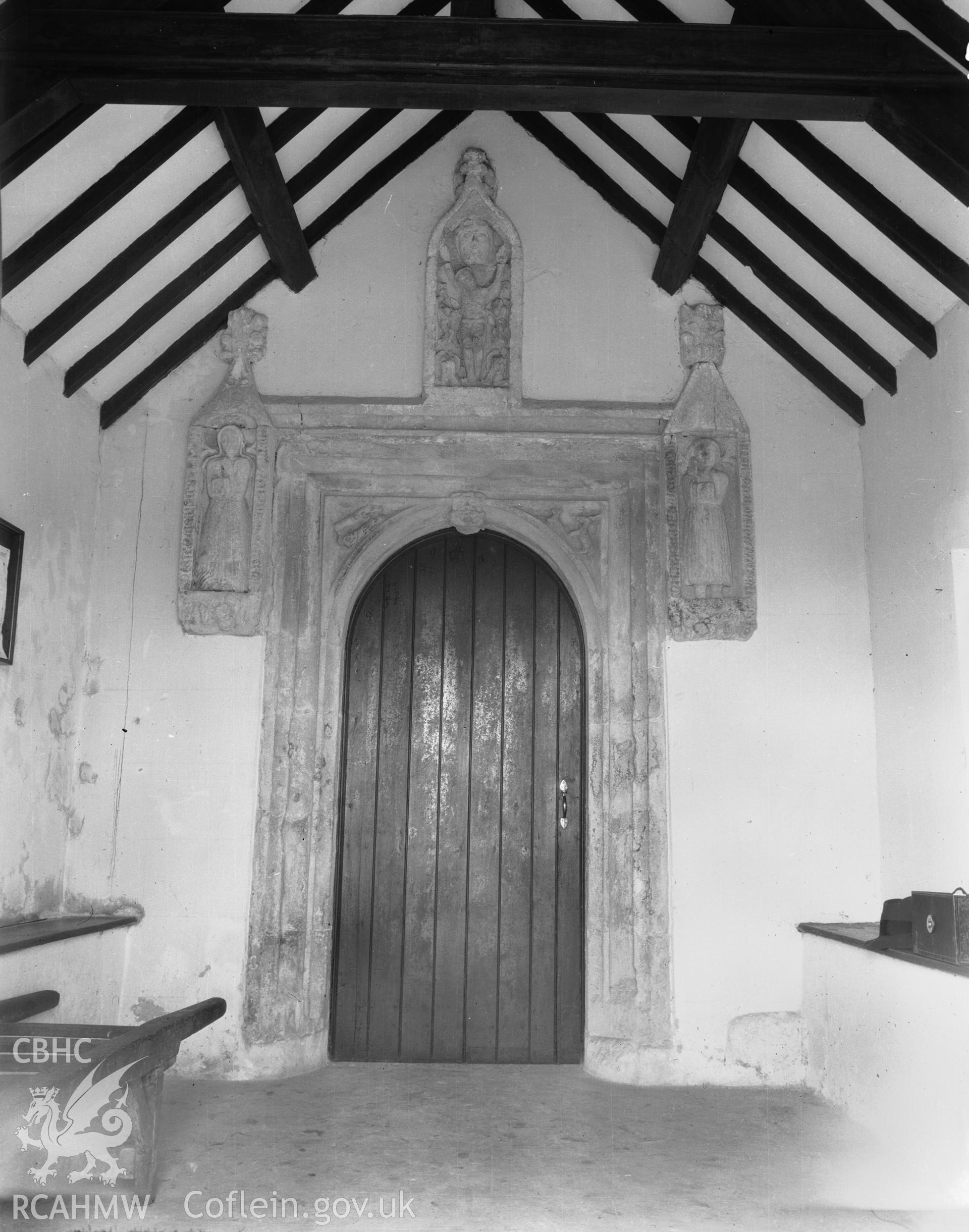 South doorway of church