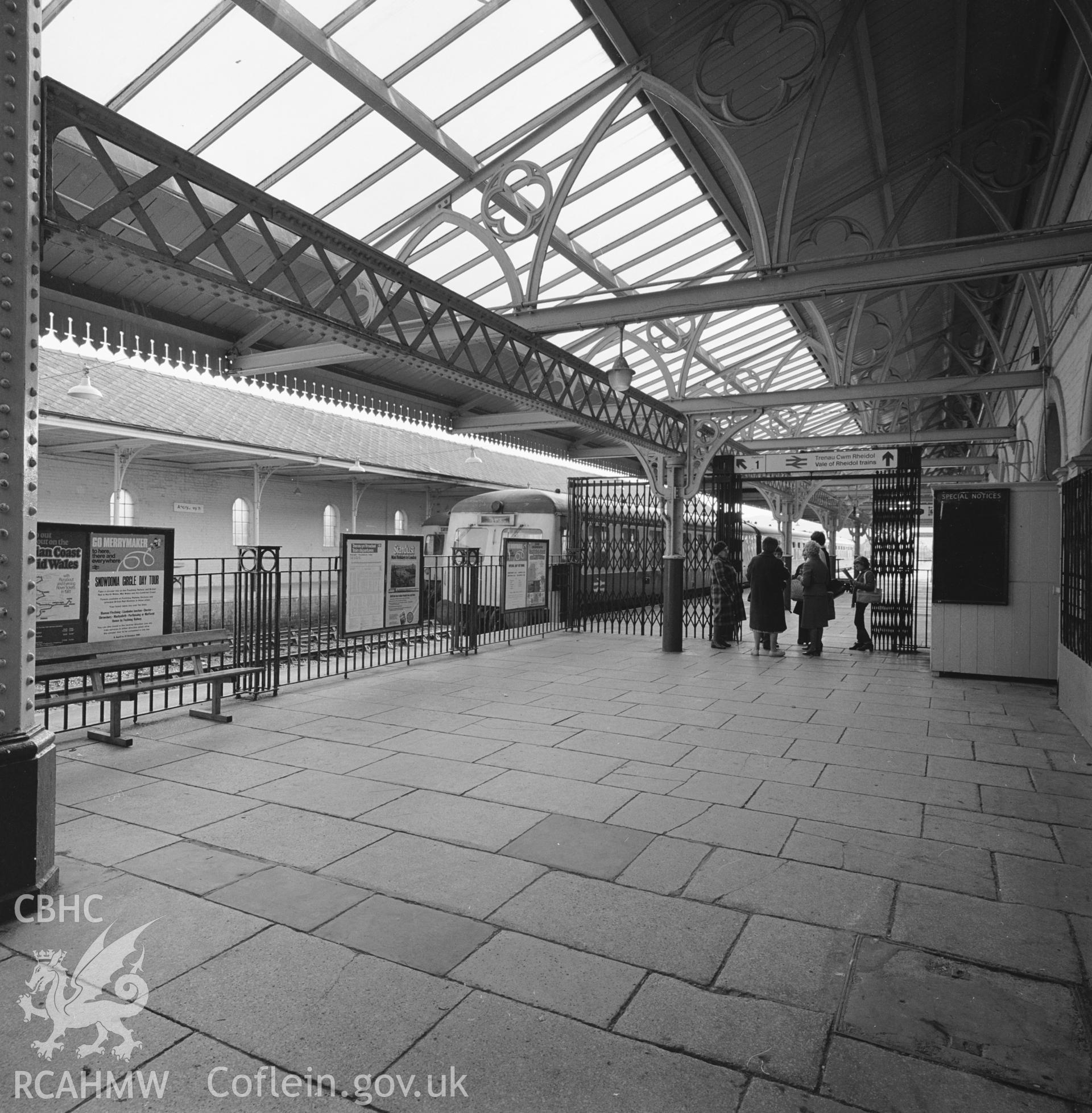 Interior: booking hall