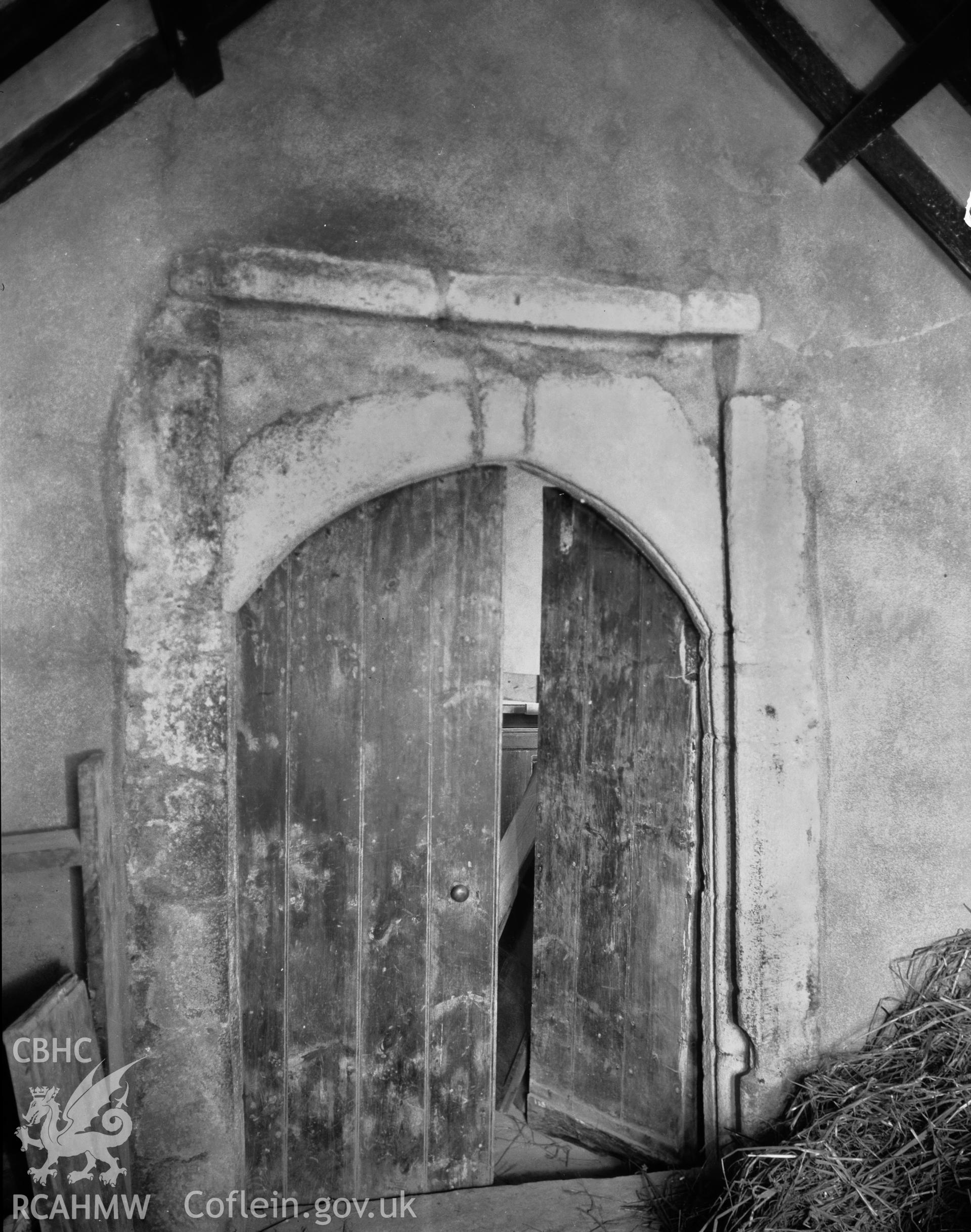 Nave, South doorway from porch