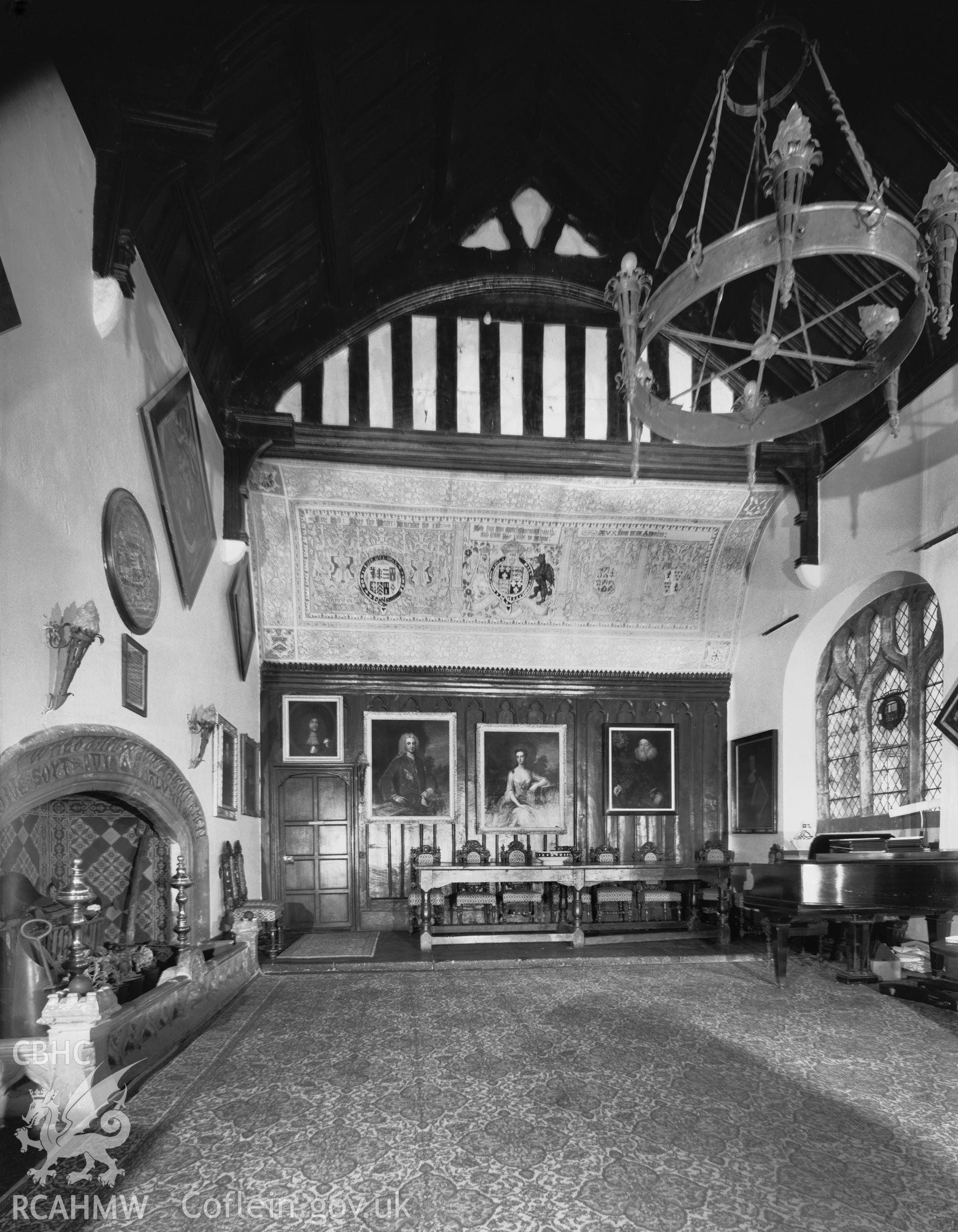 Interior view of the Great Hall.