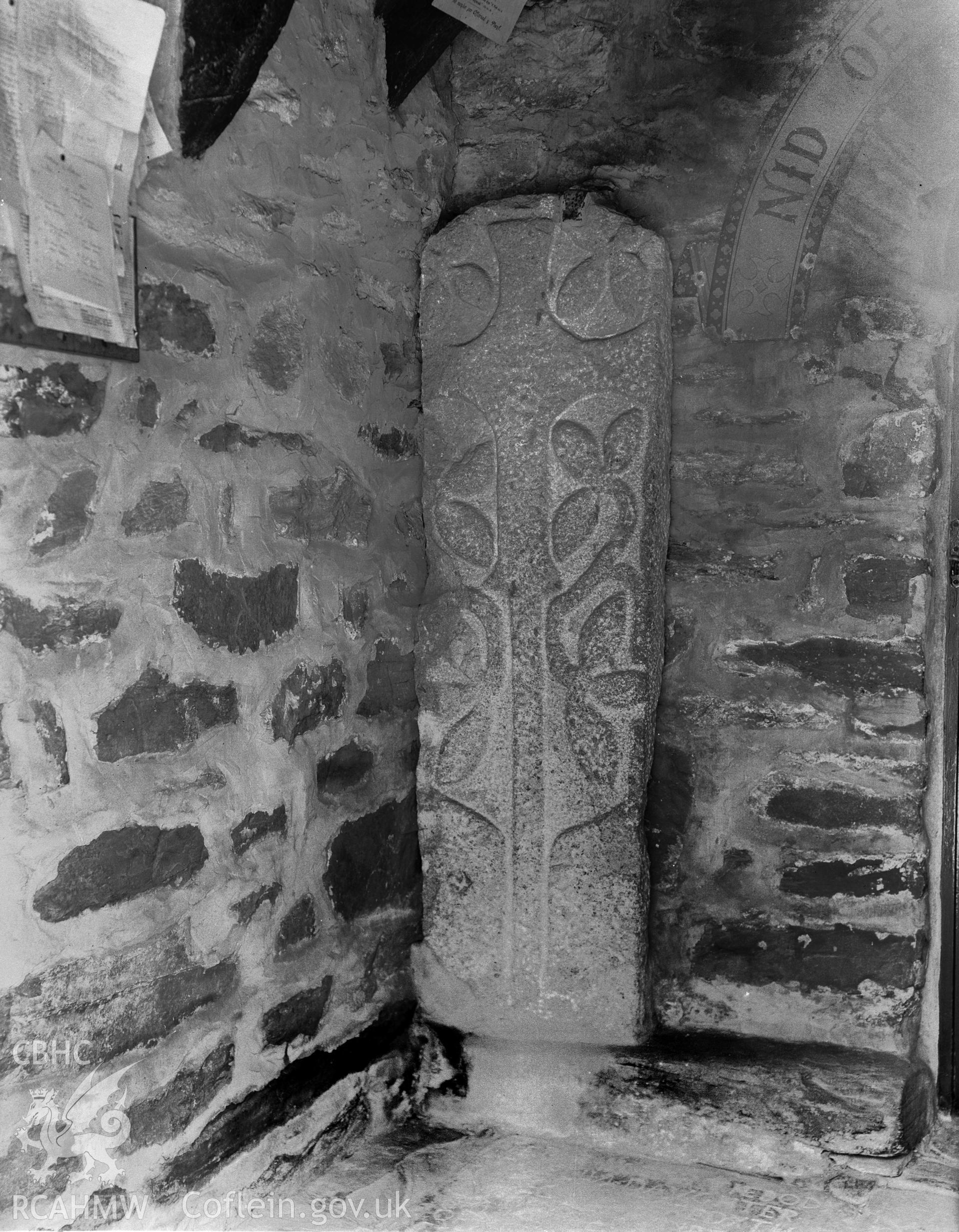 View of stone in South Porch