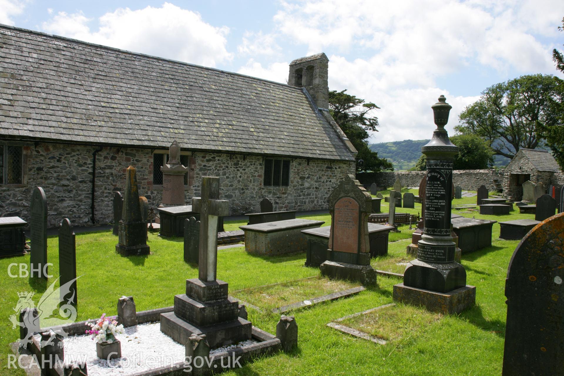 View of church from north-east.