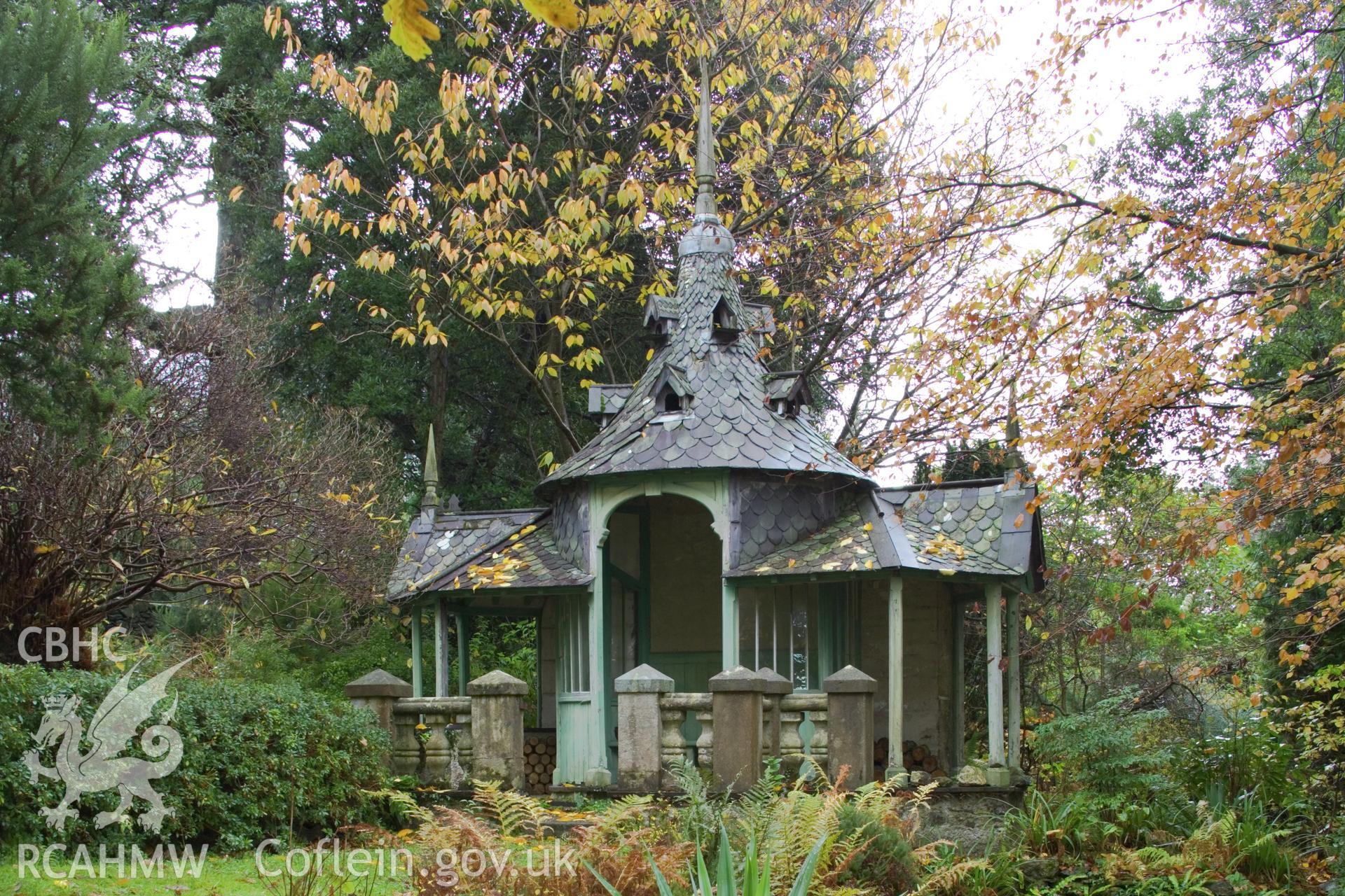 Summerhouse, from southwest.