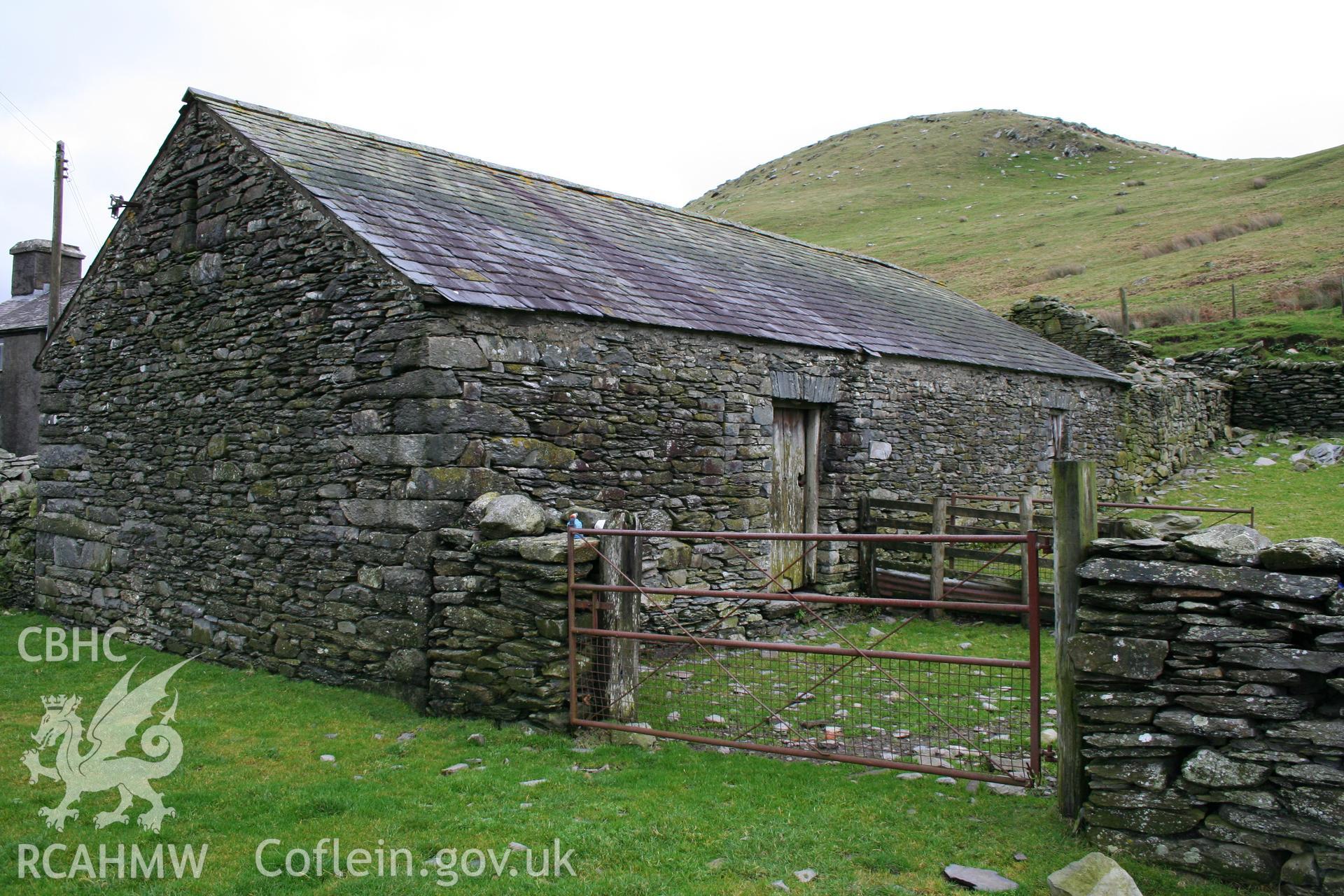 Frongoch outbuilding from the south west