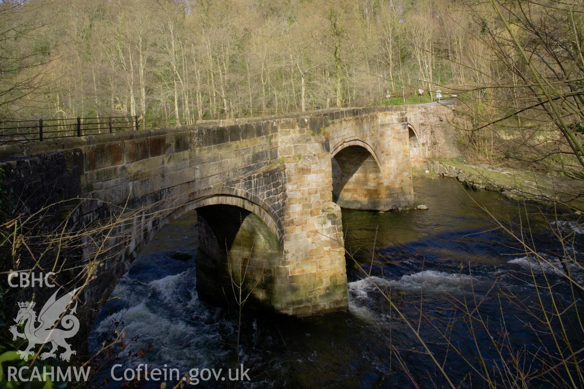 RCAHMW digital photographic survey of Pont-cysyllte; Cysyllte Bridge, Llangollen, by Iain Wright, 14/3/2007.