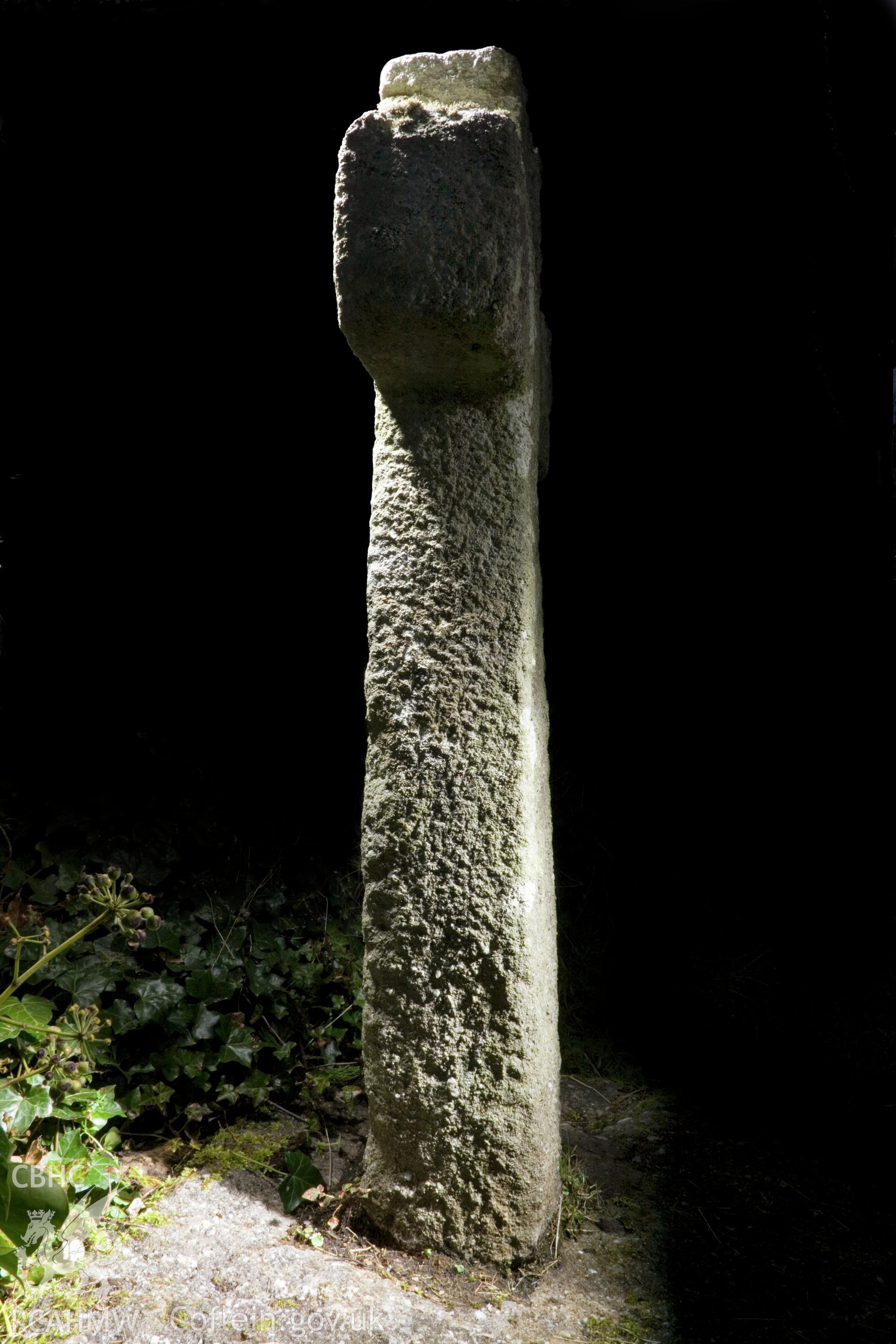 Churchyard cross from the south.