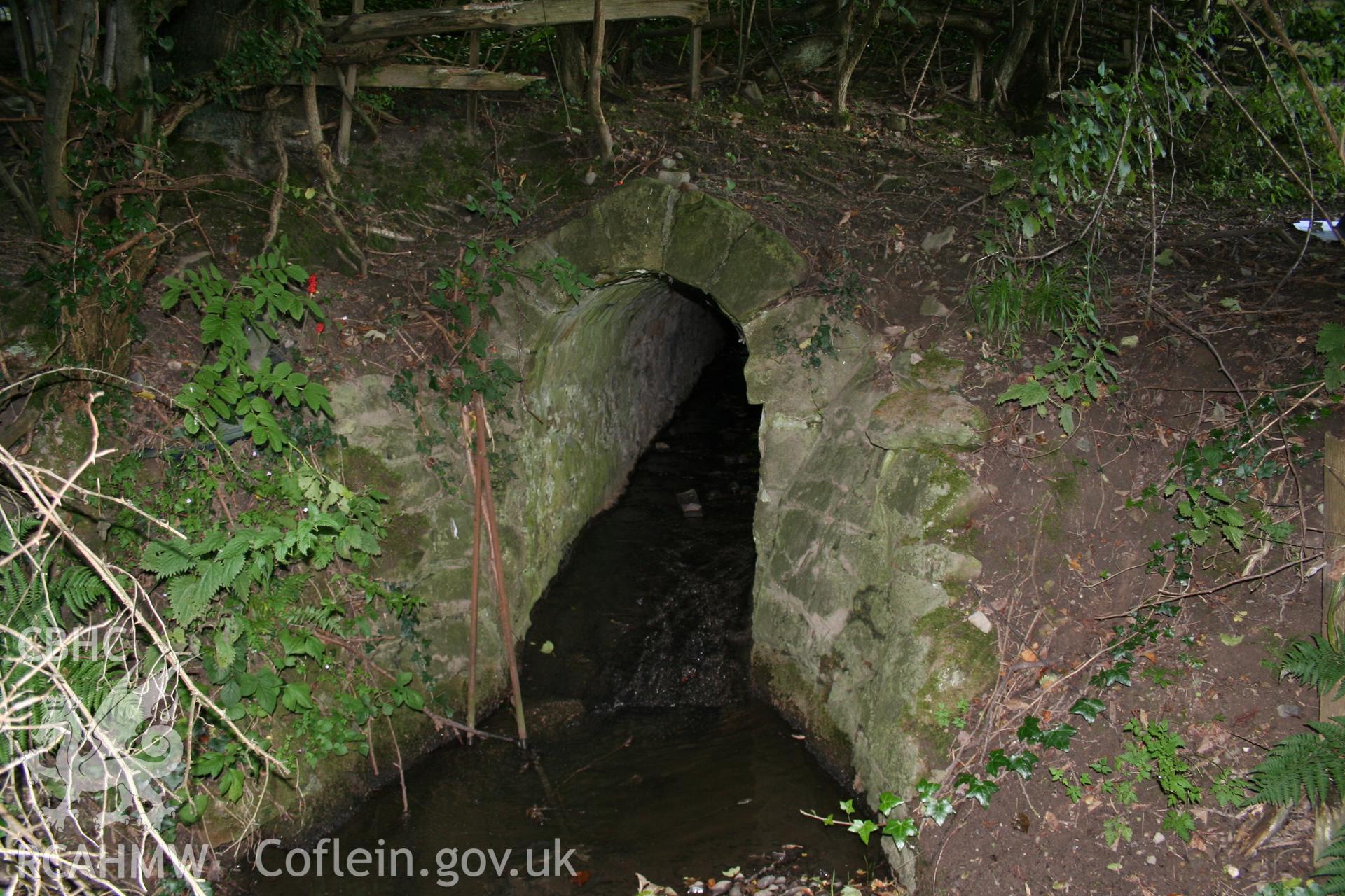 Bryn-yr-oes Culvert No. 94, taken looking down the culvert portal from the south.