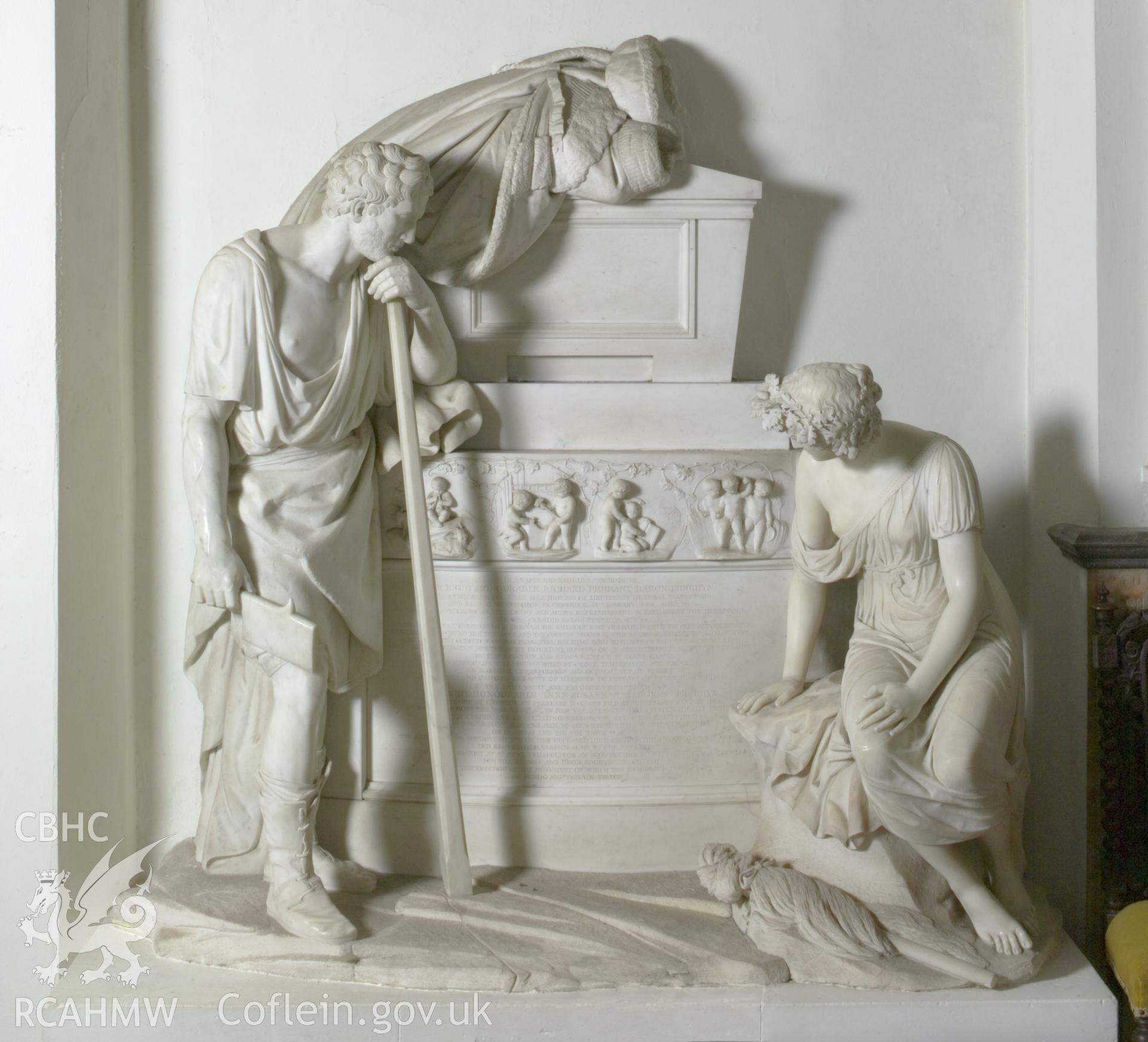 Penrhyn Memorial (Hon Richard Pennant, Baron Penrhyn), in chancel.