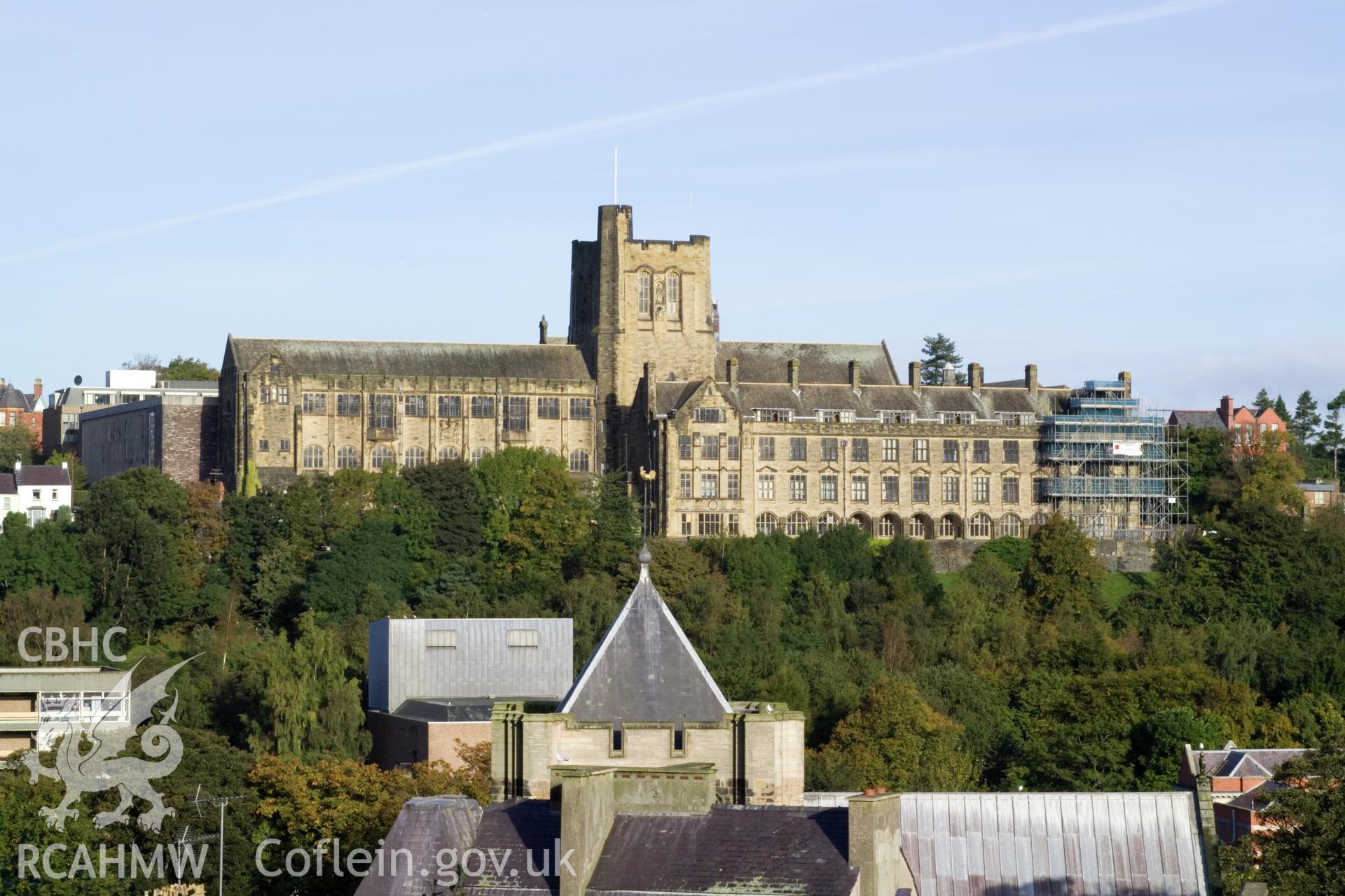 Distant view from the southeast.