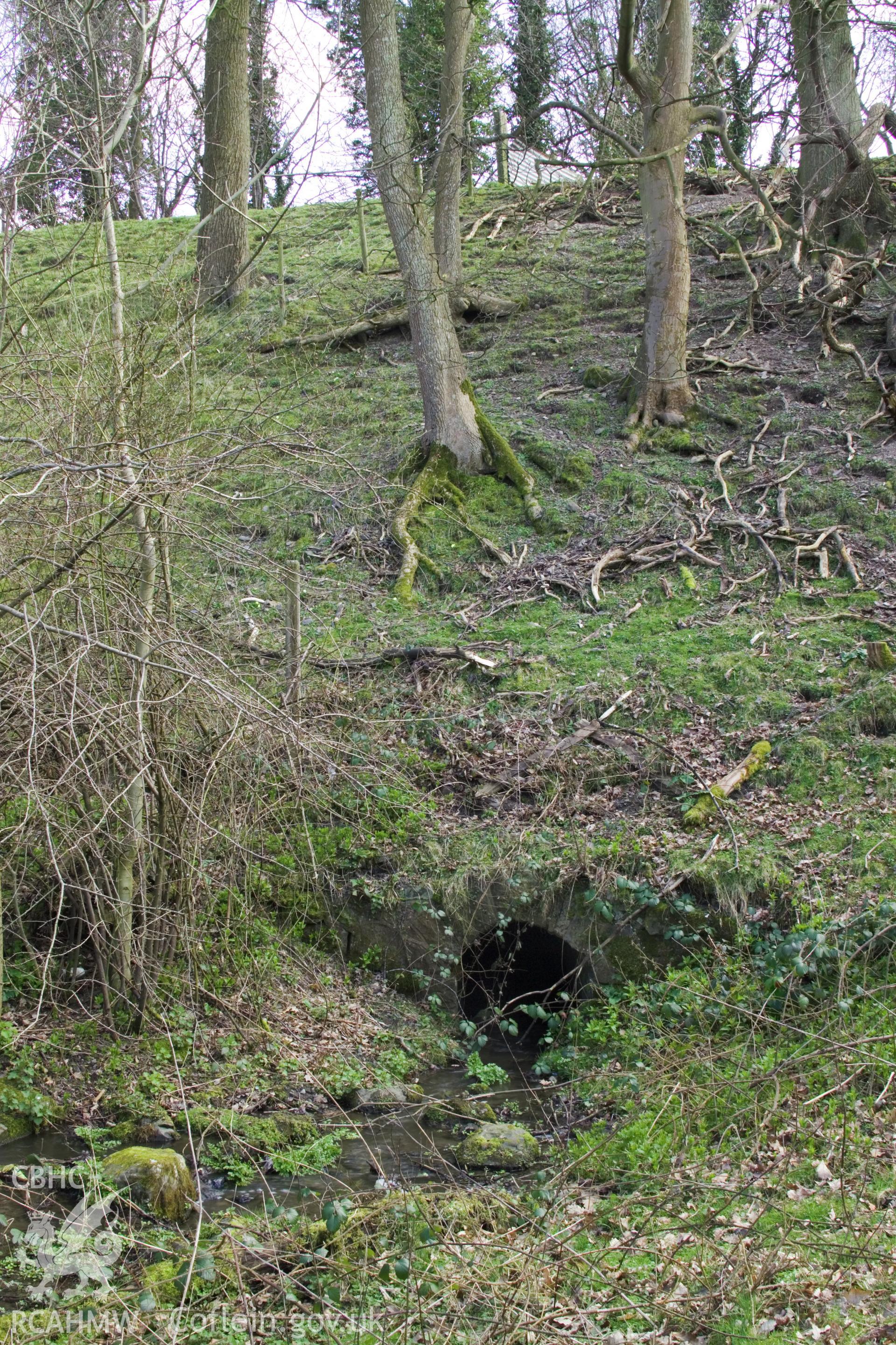 Culvert from west.