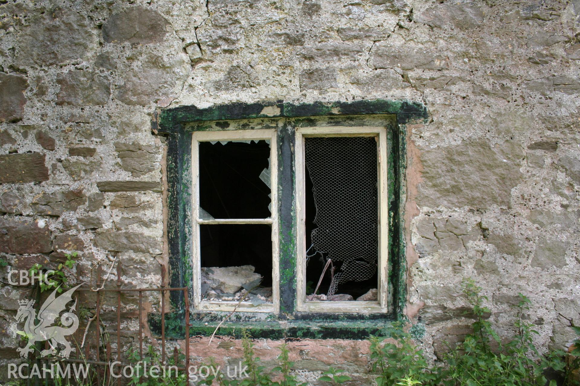 Exterior Parlour window