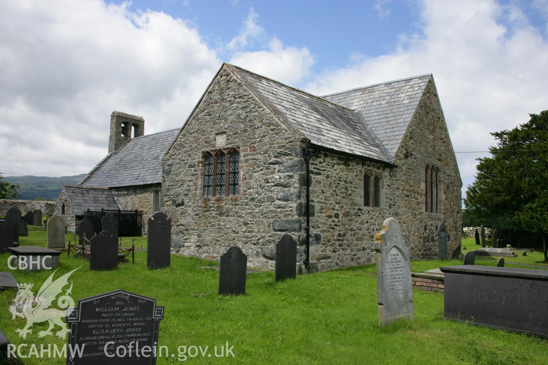 View of church from south-east.