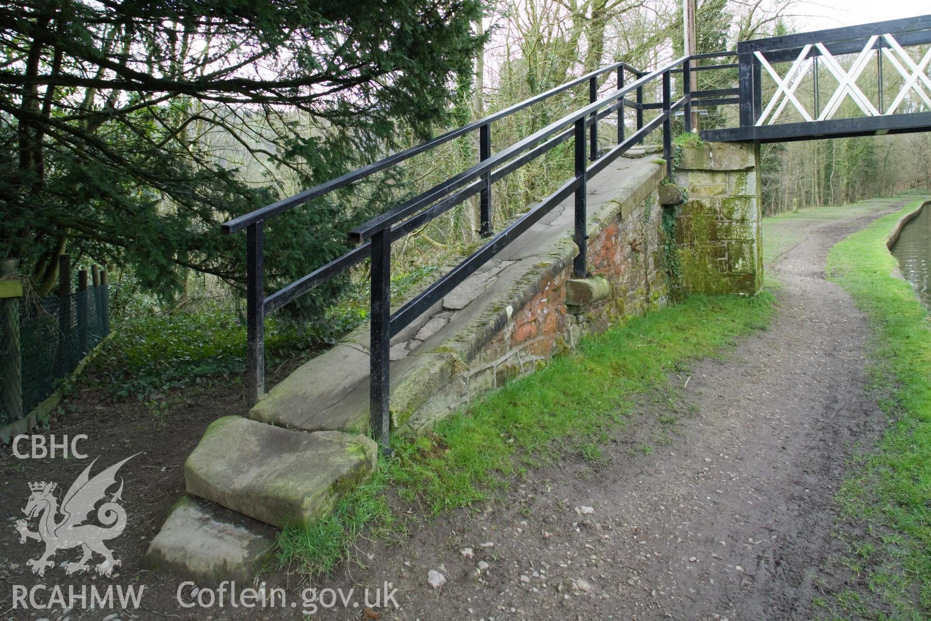 Detail of south abutment.