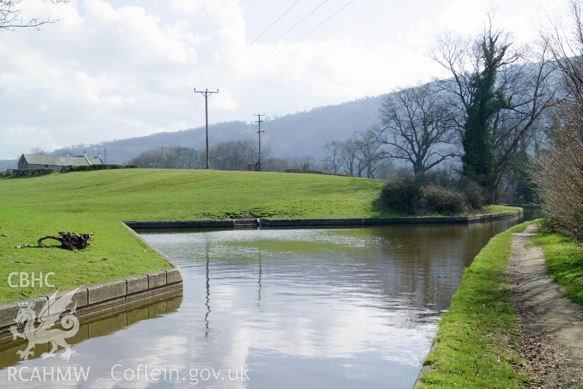 RCAHMW digital photographic survey of Boat Mooring Basin, Llangollen Canal, by Iain Wright, 14/3/2007.