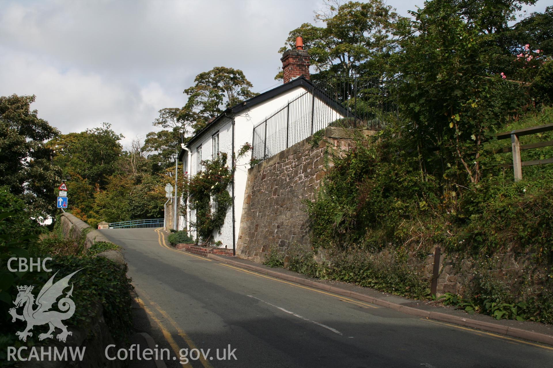 Wharf Cottage from the south-east.