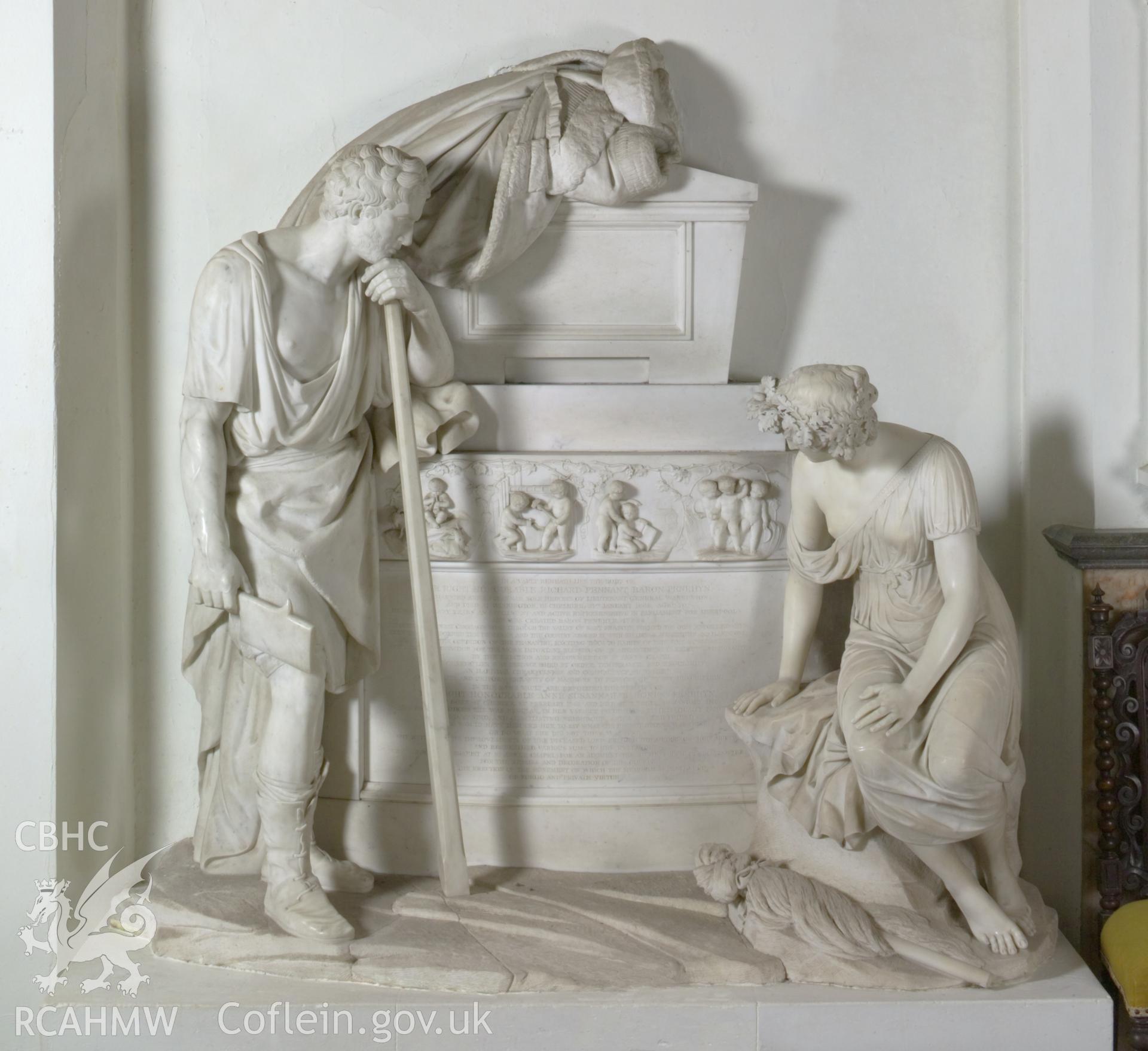 Penrhyn Memorial (Hon Richard Pennant, Baron Penrhyn), in chancel.