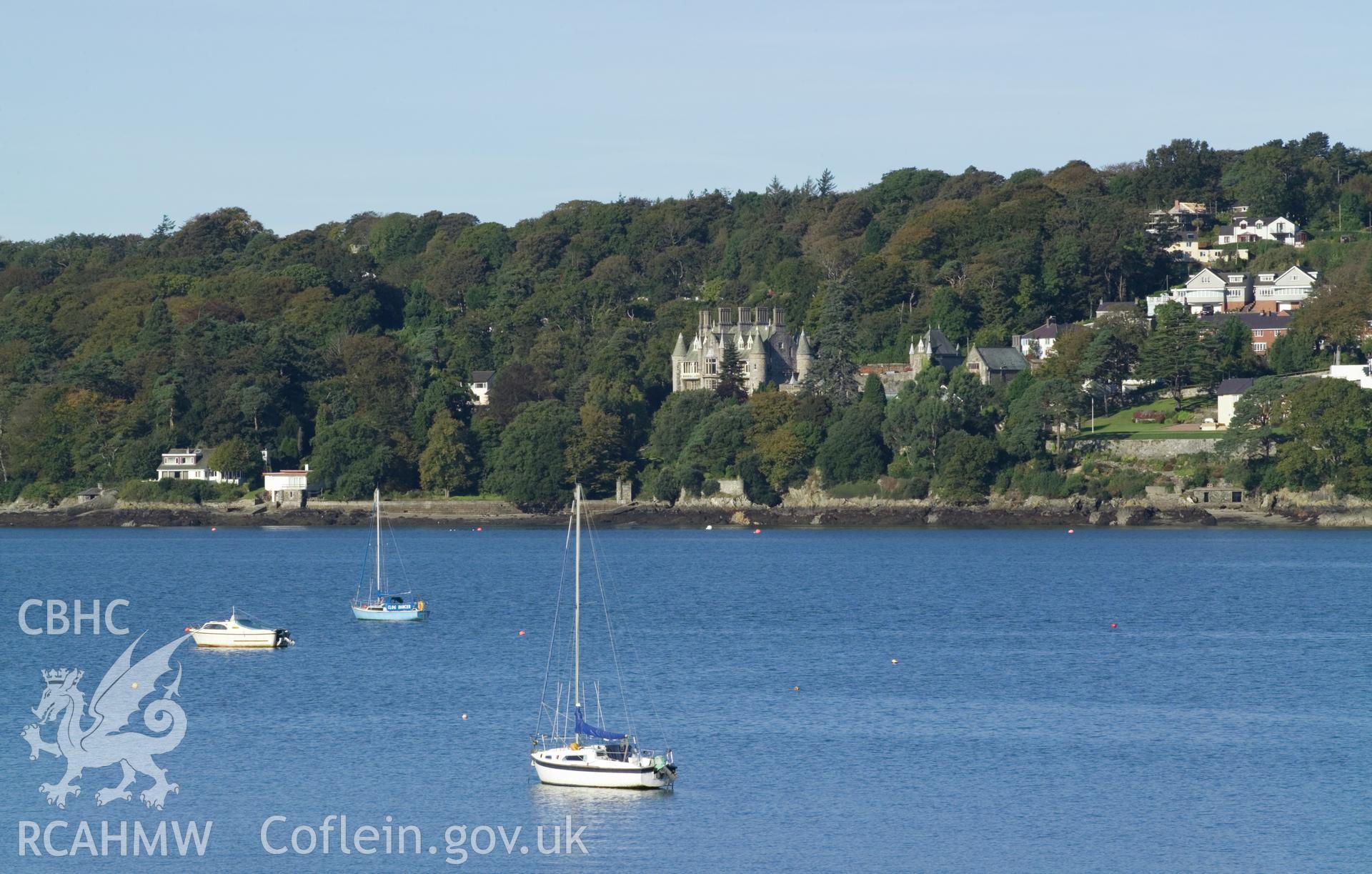 View from Bangor pier, (from the east).