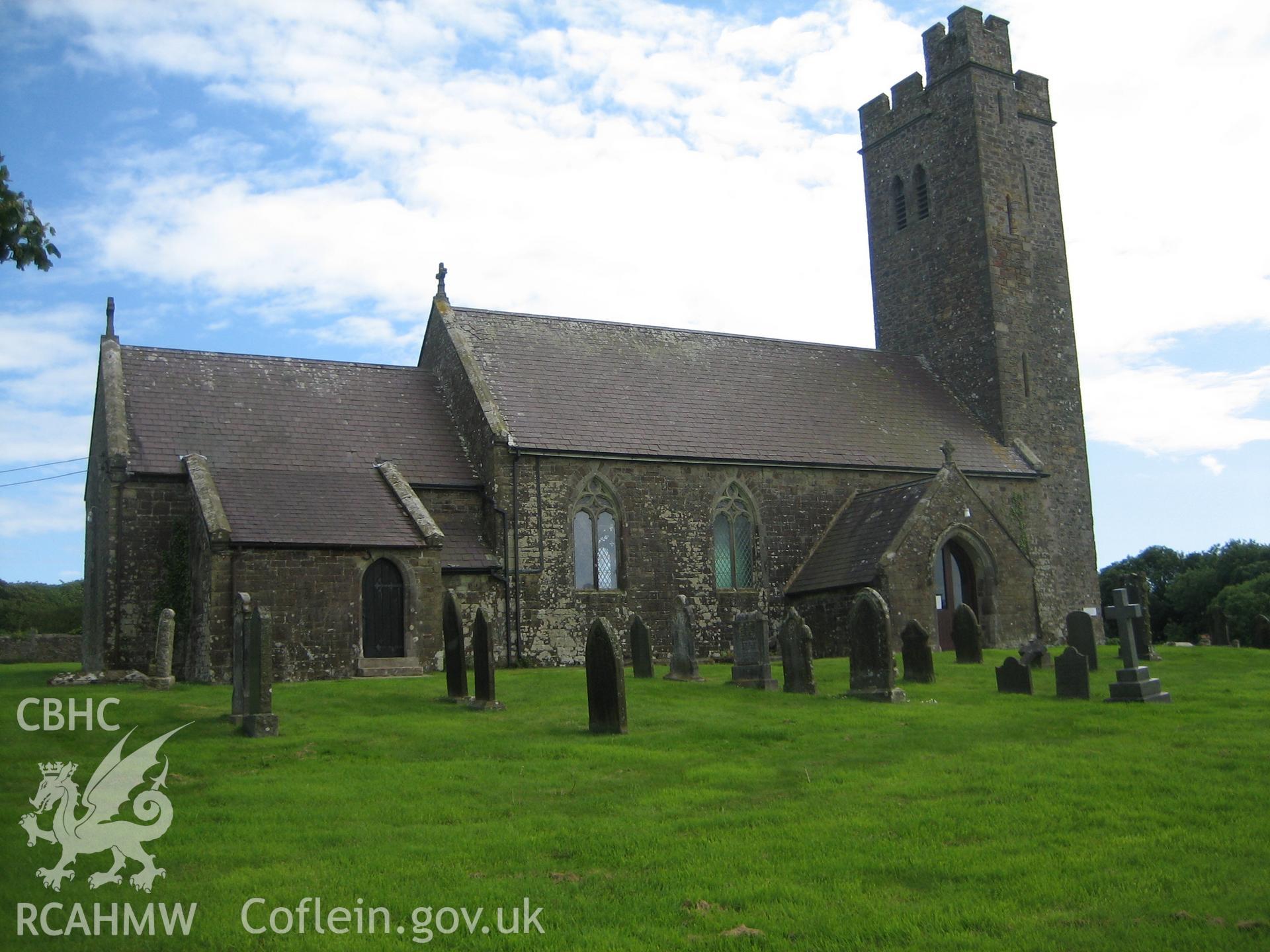 St James' Church, from the north.