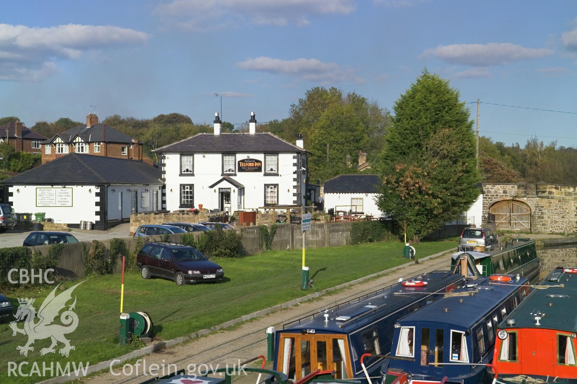 Telford's Pub from the southwest.