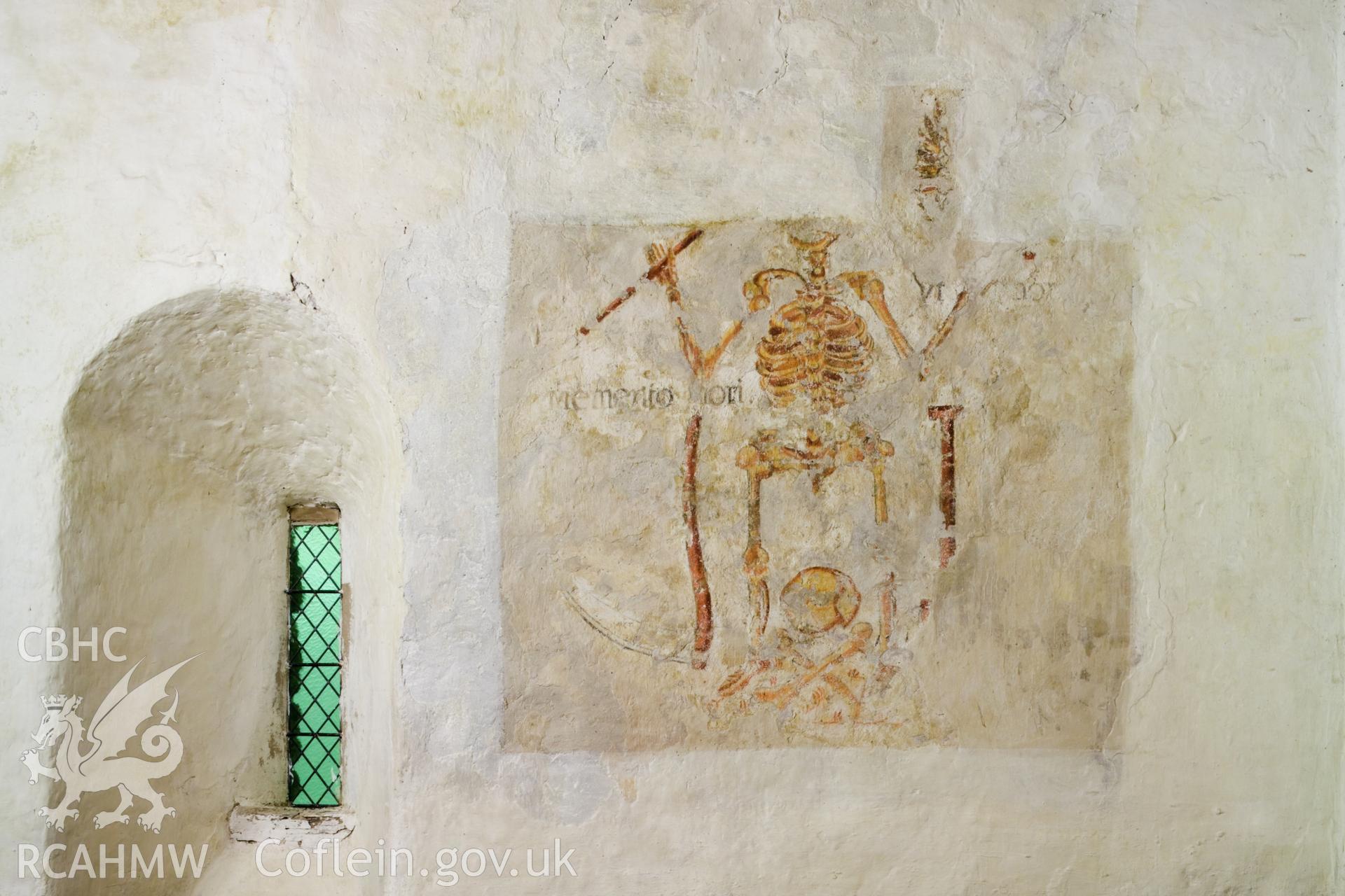 Memento Mori, wall painting.