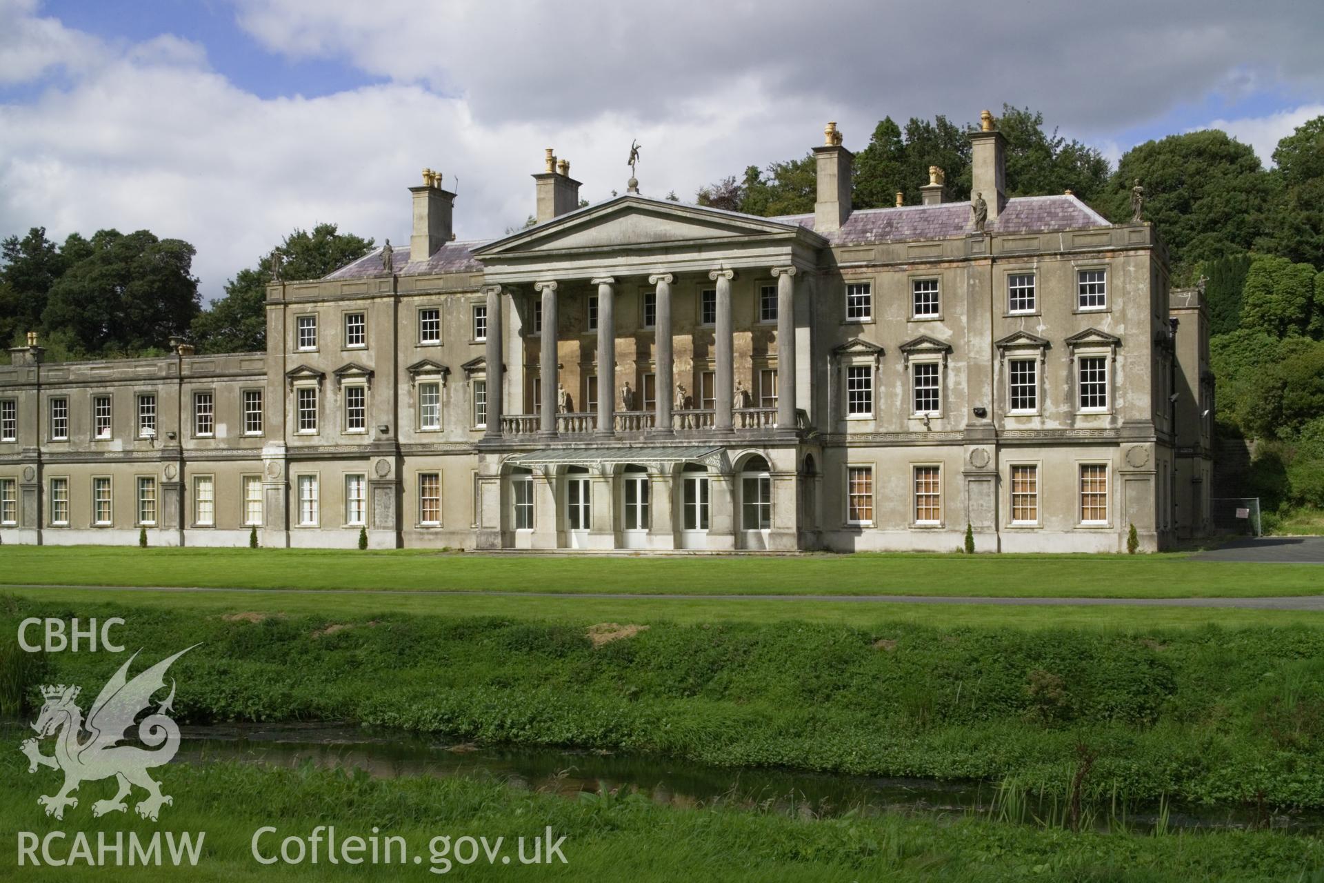 Main building from the southeast.