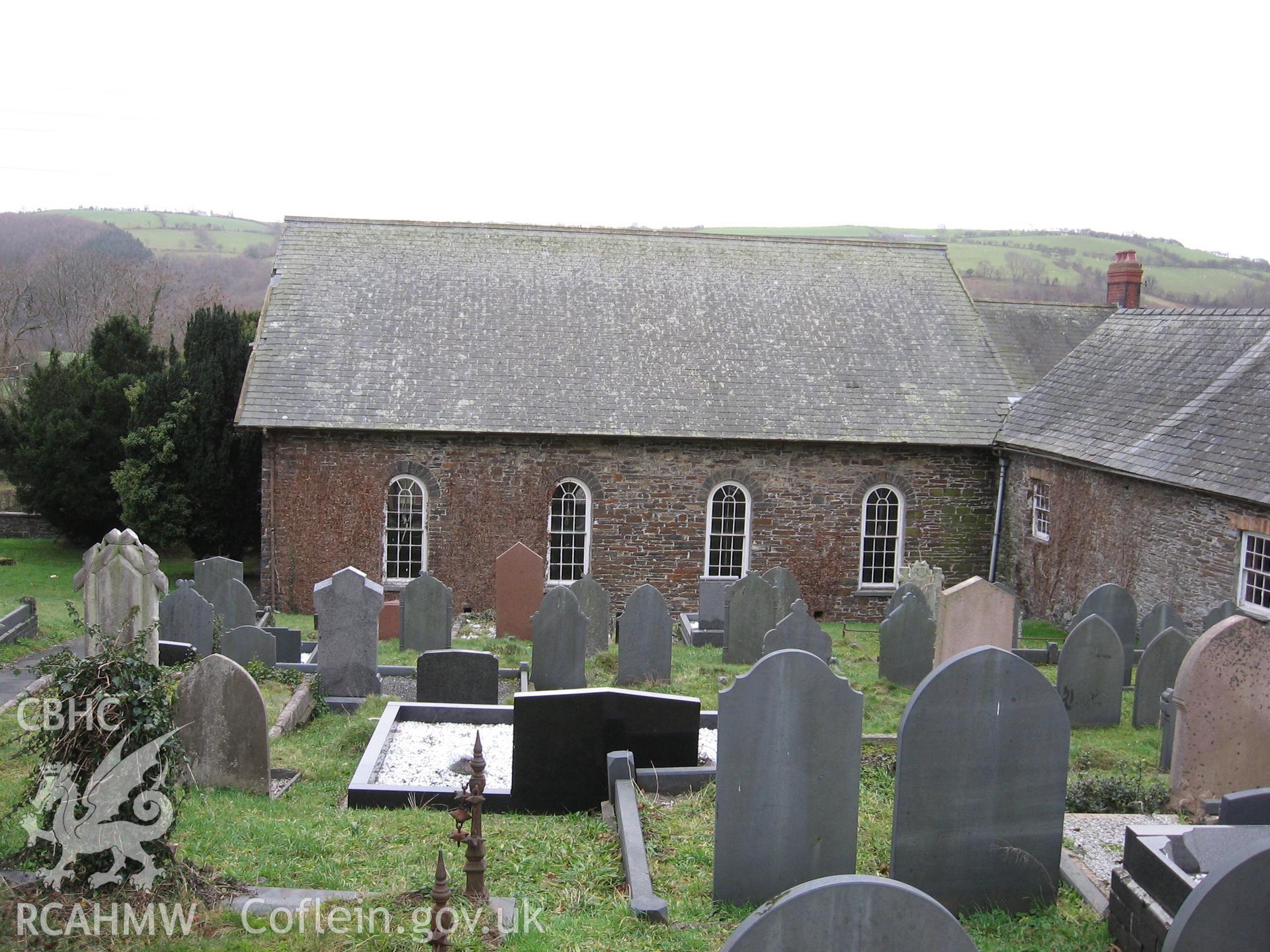 Pen-llwyn Chapel. General view from north.